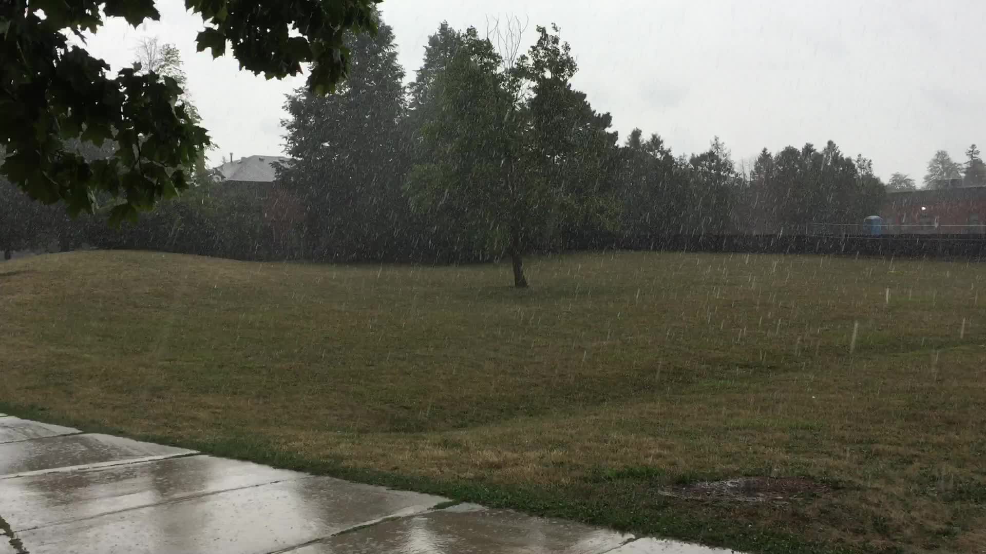 Thunderstorms in Toronto, Canada