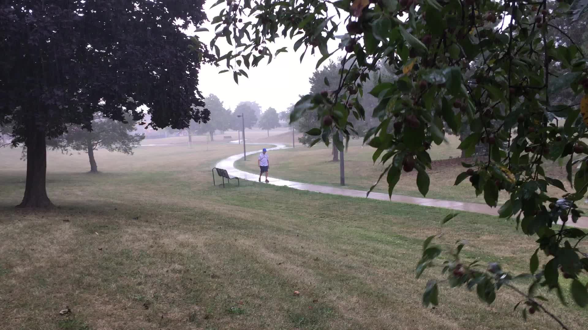 Thunderstorms in Toronto, Canada