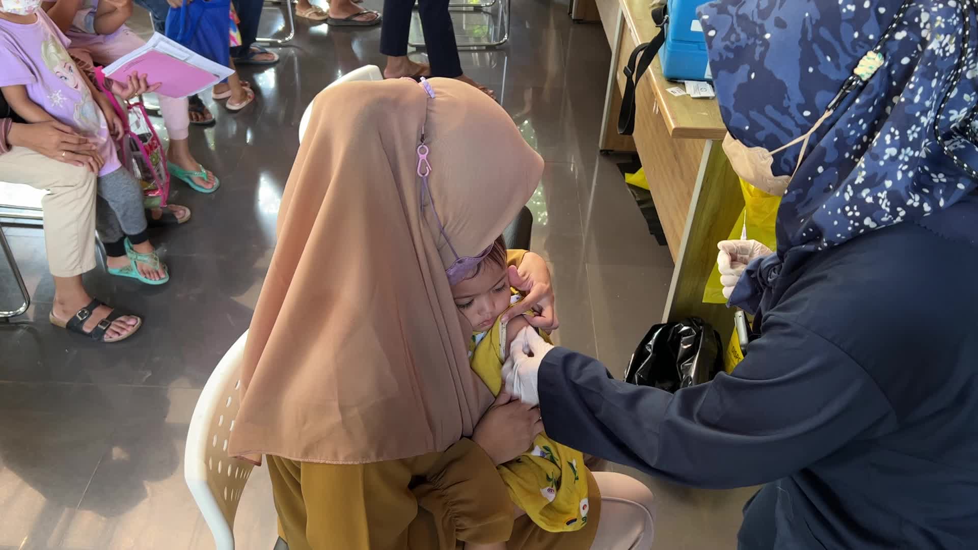 National Child Immunization Month in Indonesia