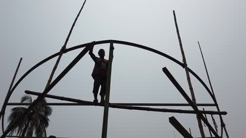 Dockyard Workers In Dhaka