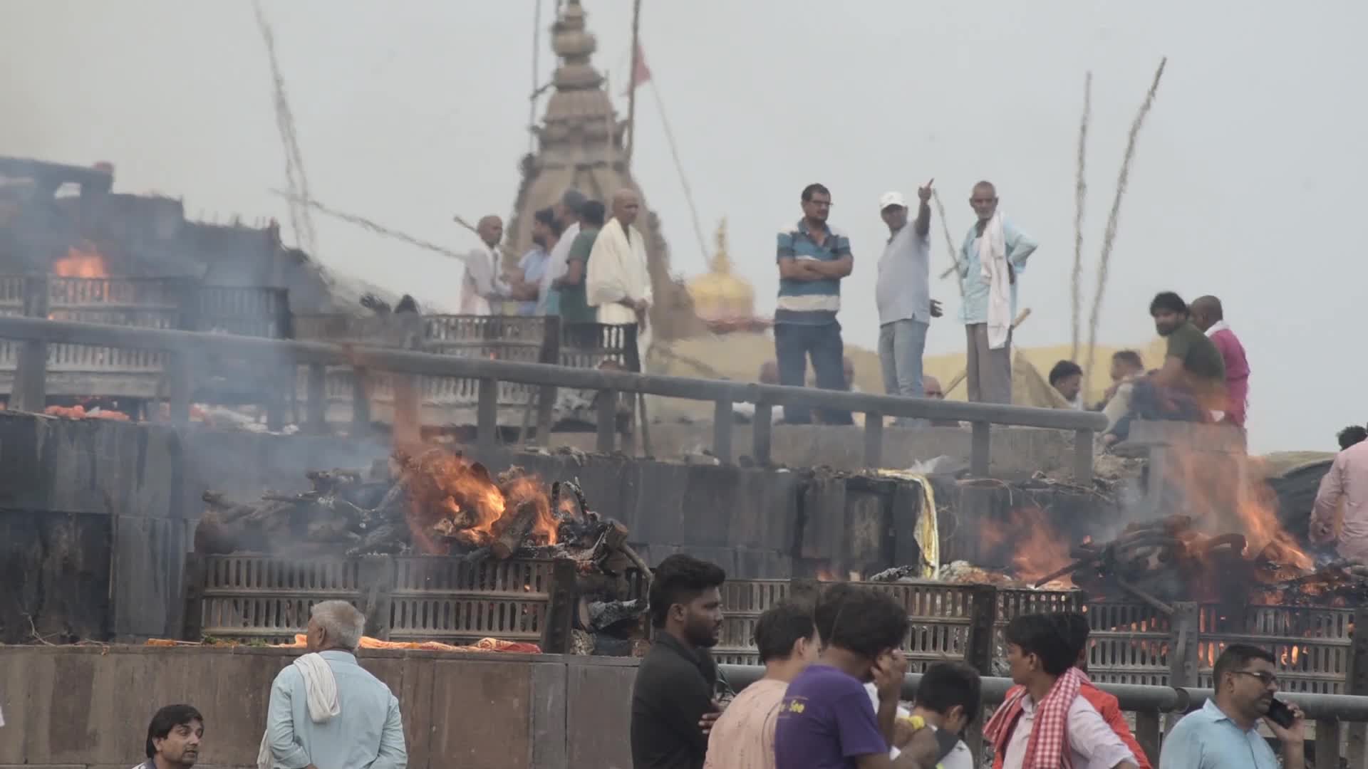 Cremation at Manikarnika Ghat