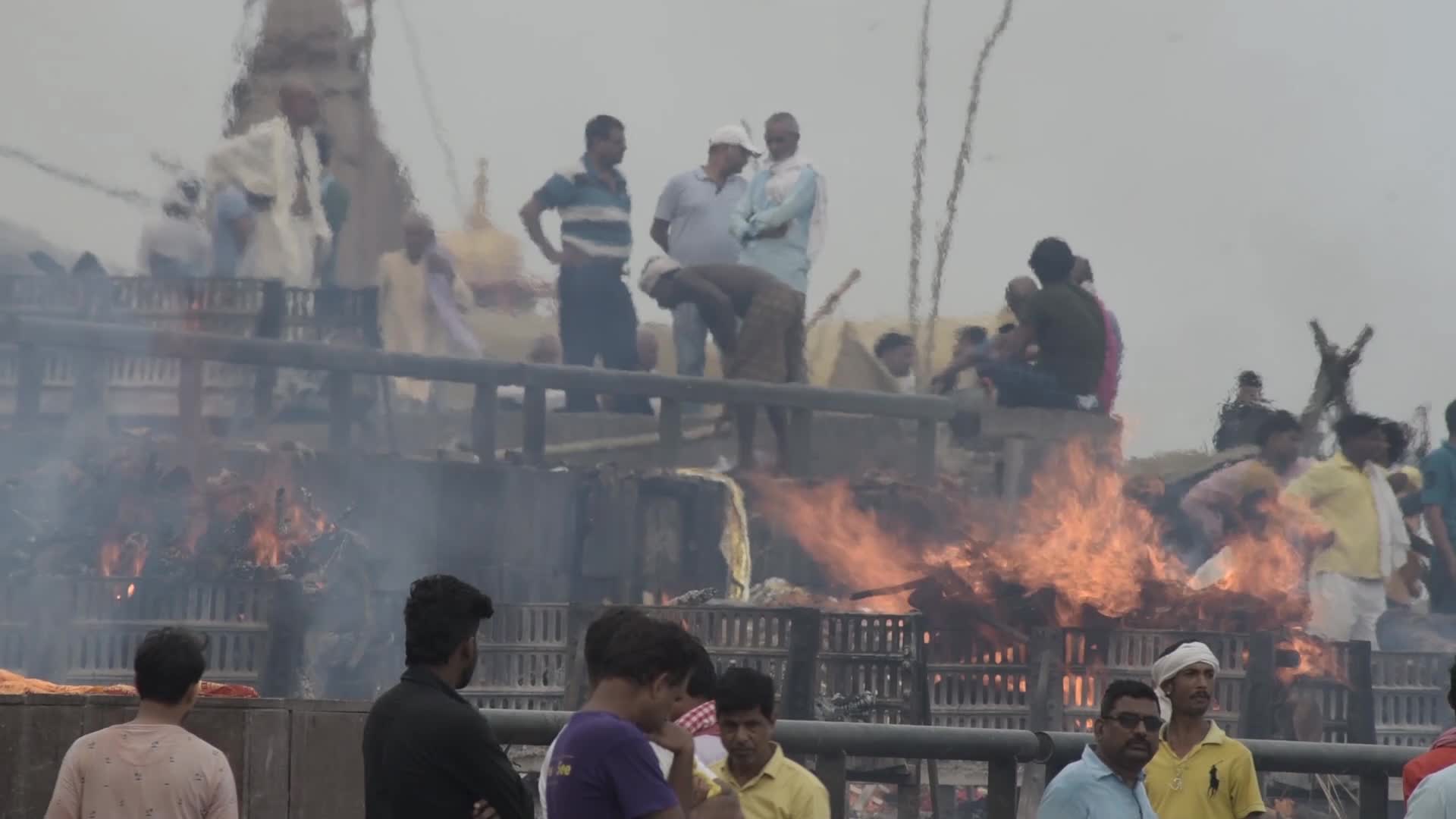 Cremation at Manikarnika Ghat