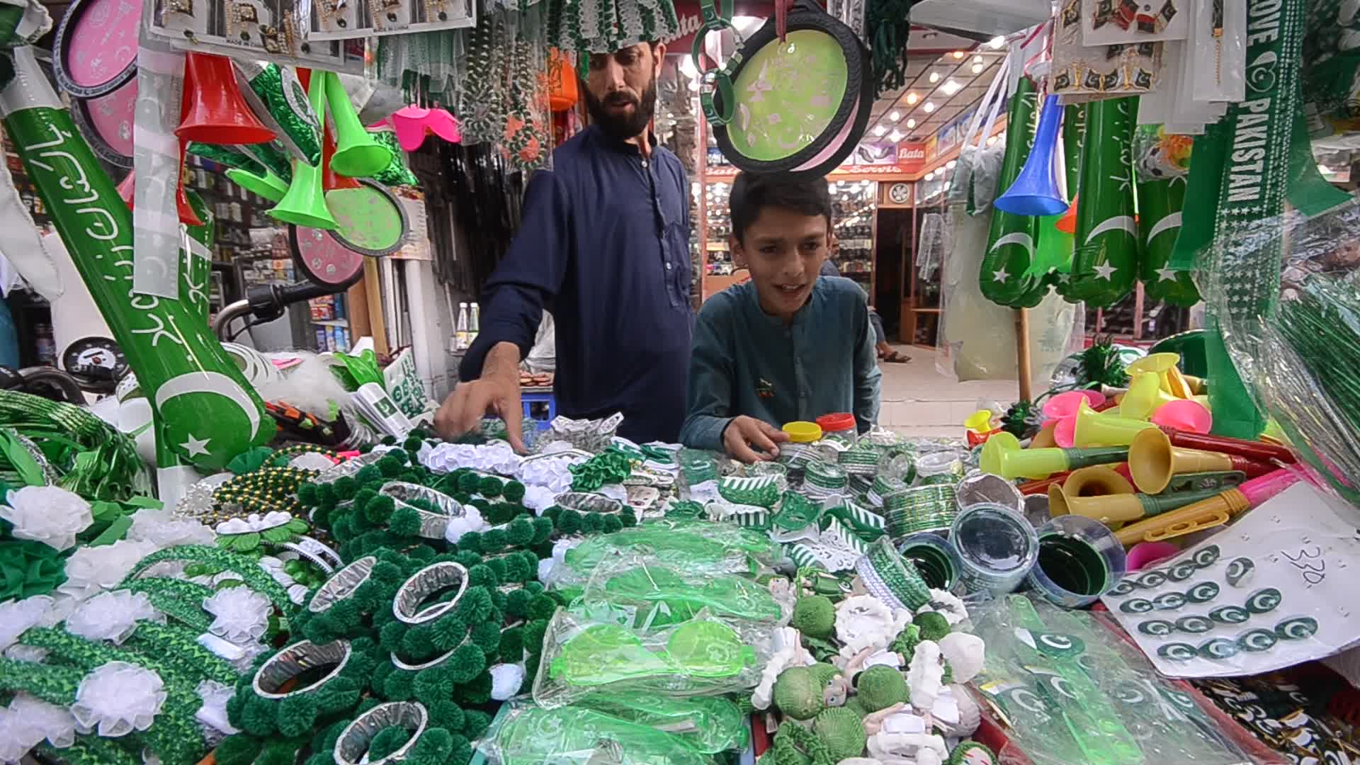 Preparations for Pakistan's Independence Day Celebration 2022
