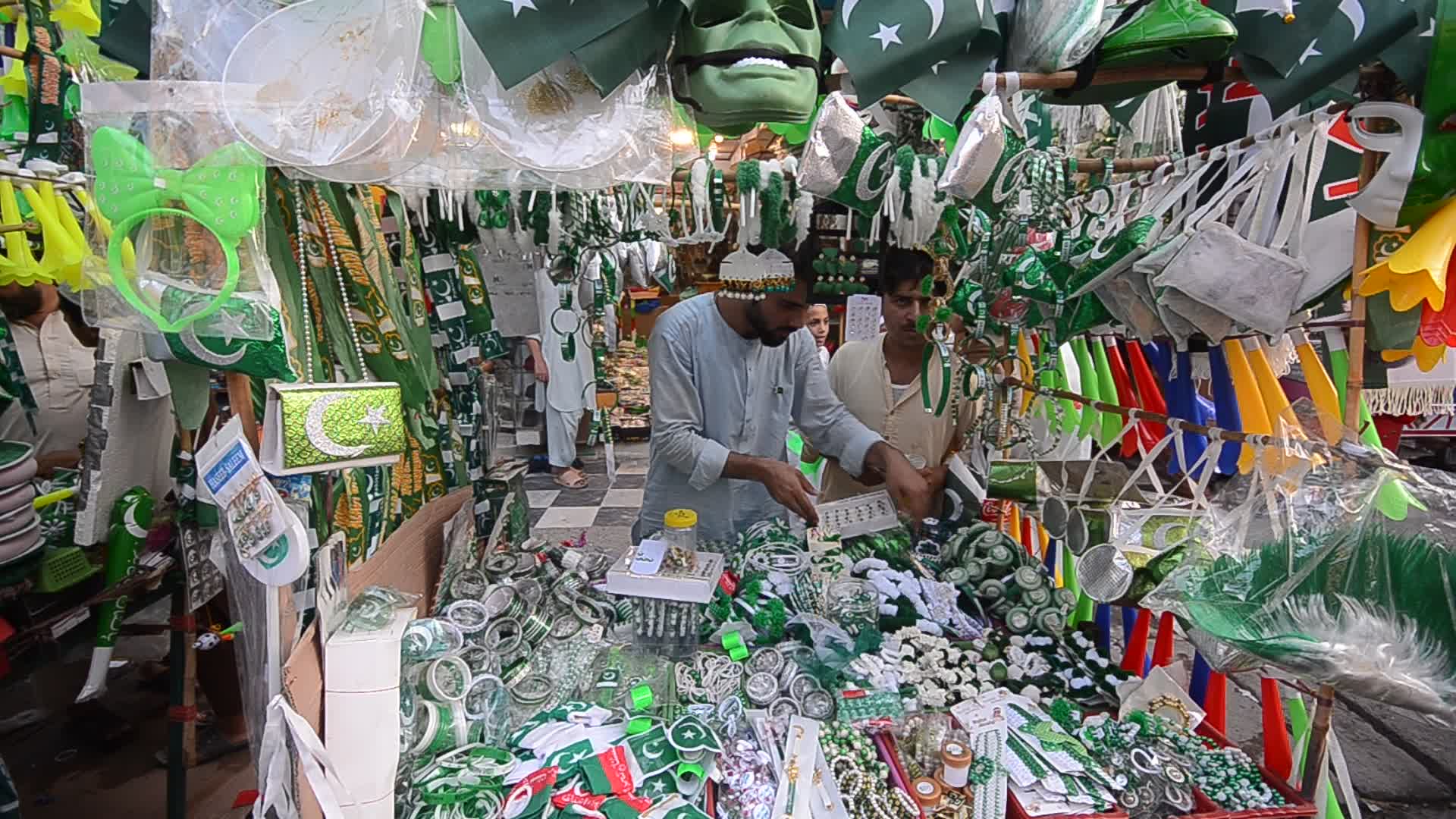 Preparations for Pakistan's Independence Day Celebration 2022
