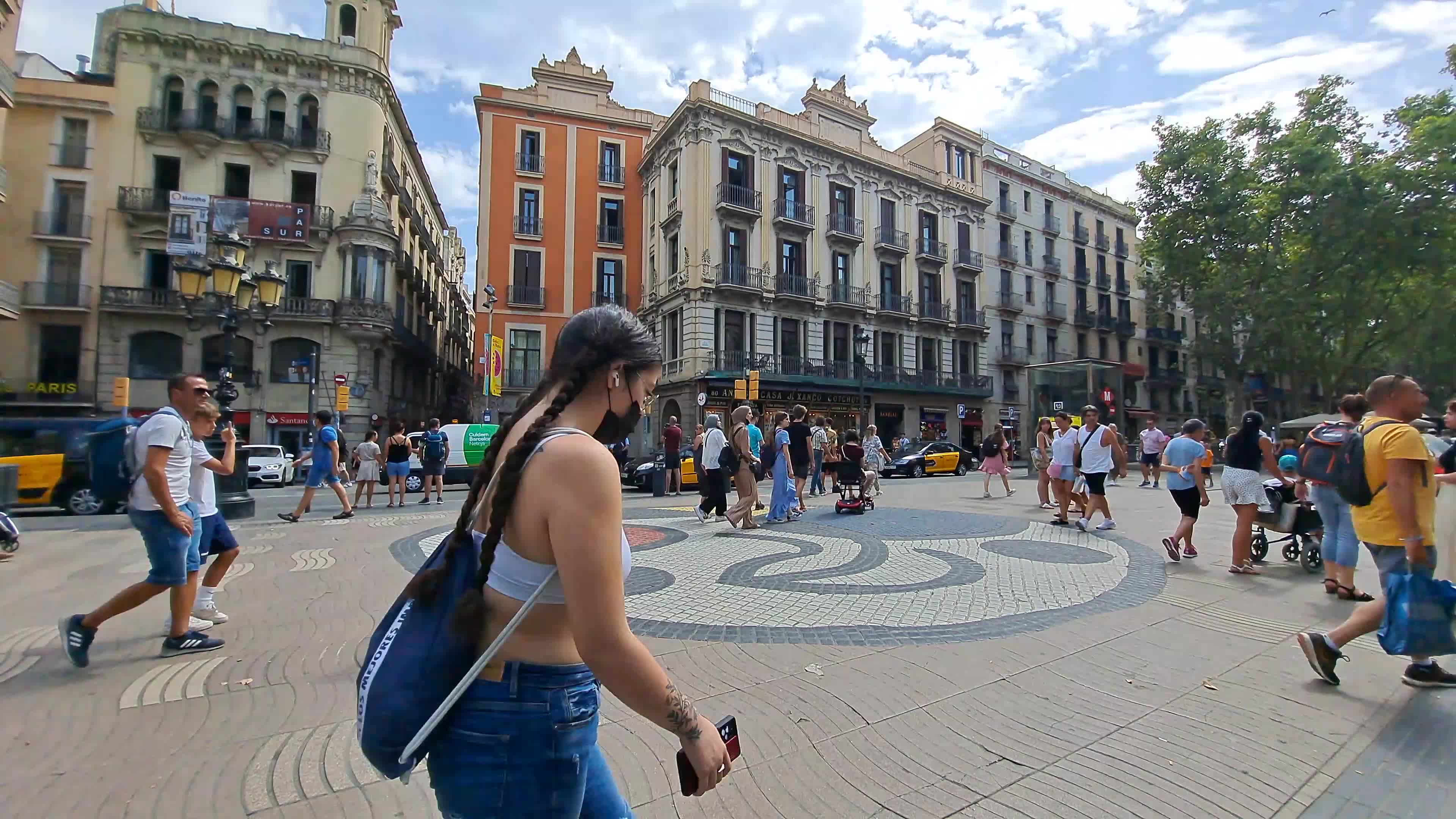 Fifth anniversary of the terrorist attack on La Rambla, Barcelona
