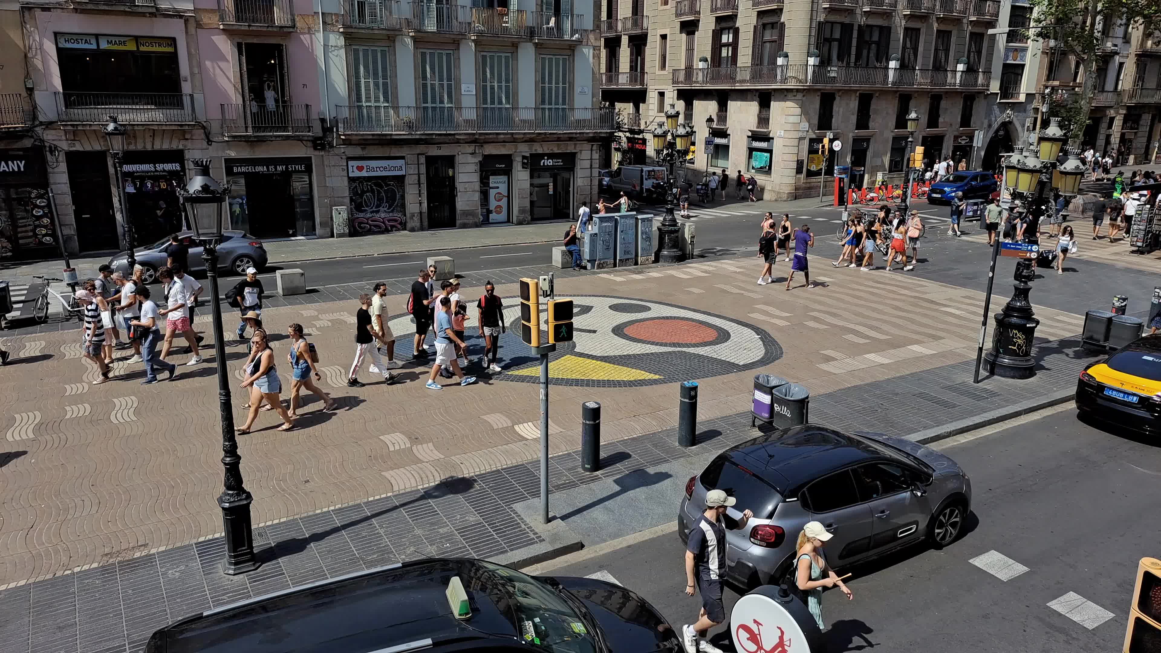 Fifth anniversary of the terrorist attack on La Rambla, Barcelona
