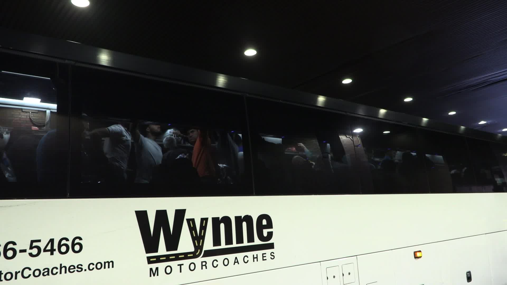 NYC: Migrant bus arrives Port Authority