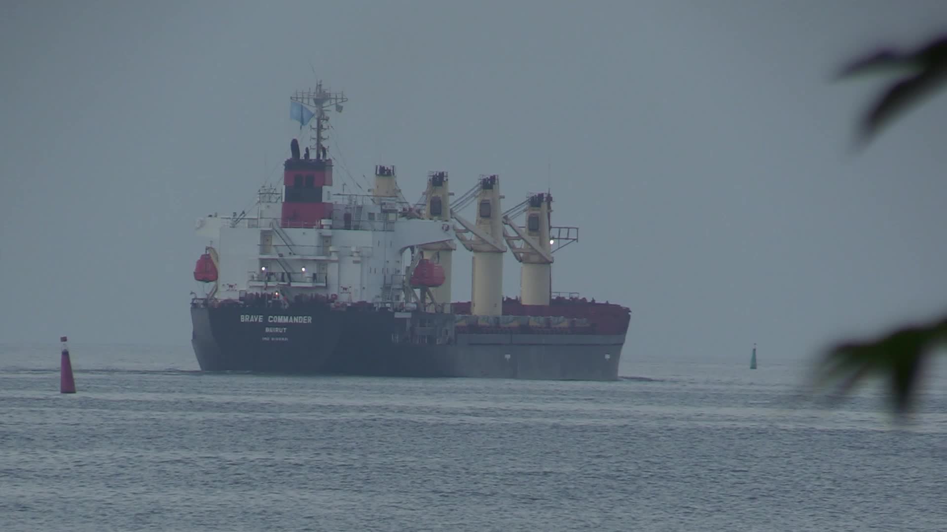UN chartered ship Brave Commander with the first humanitarian food aid cargo for Africa, since amid Russia's invasion of Ukraine, left the port of Ukraine's town of Yuzhne.
