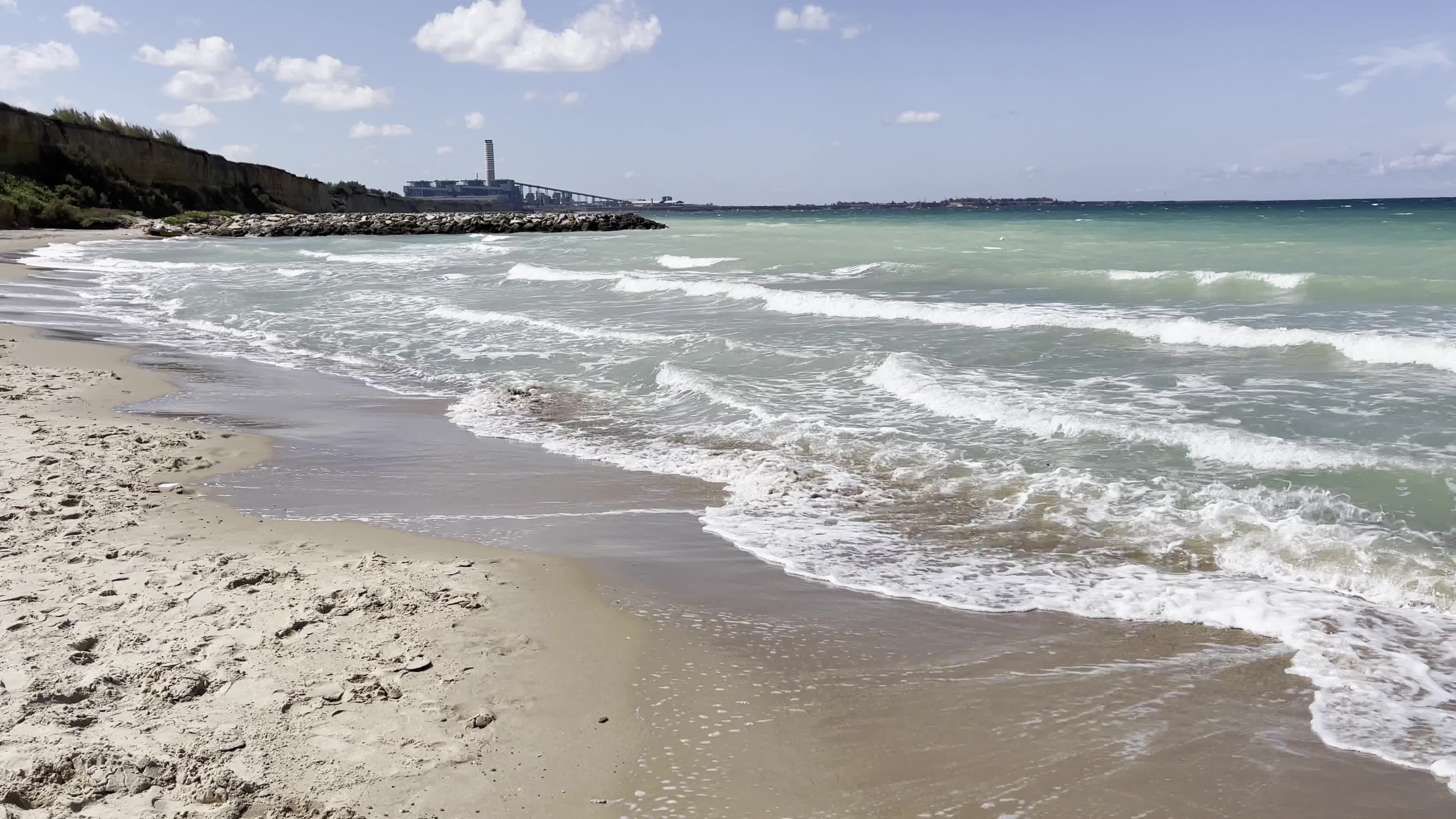 Italy's Largest Coal-Fired Plant In Cerano, Brindisi