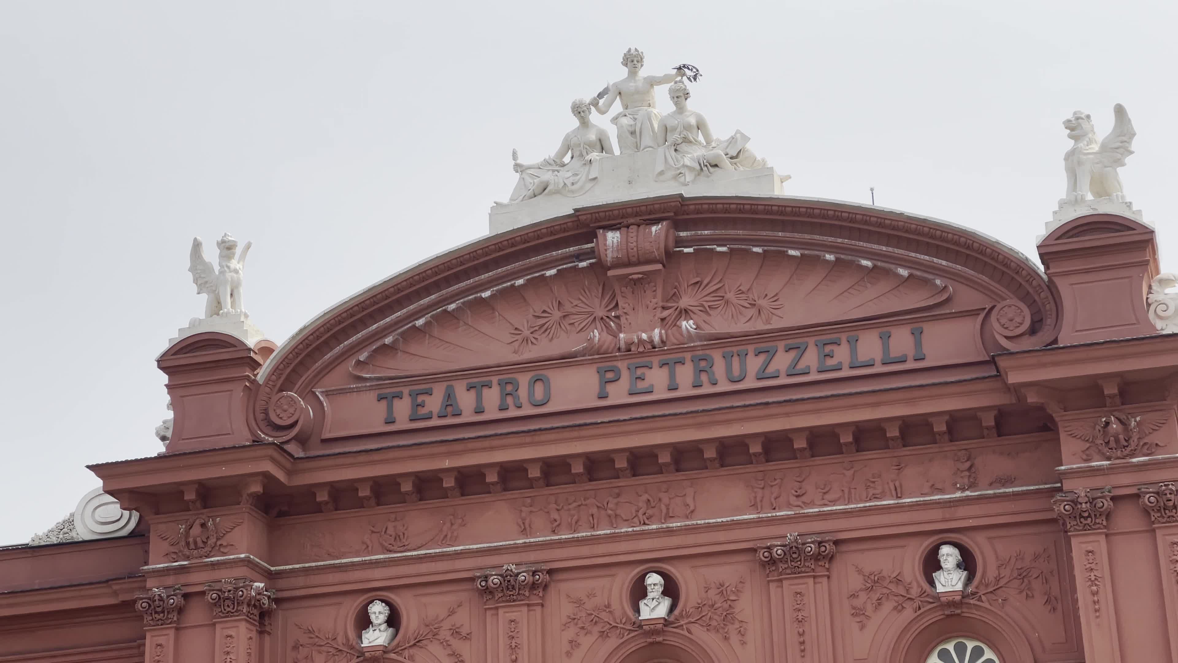 Teatro Petruzzelli In Bari, Italy