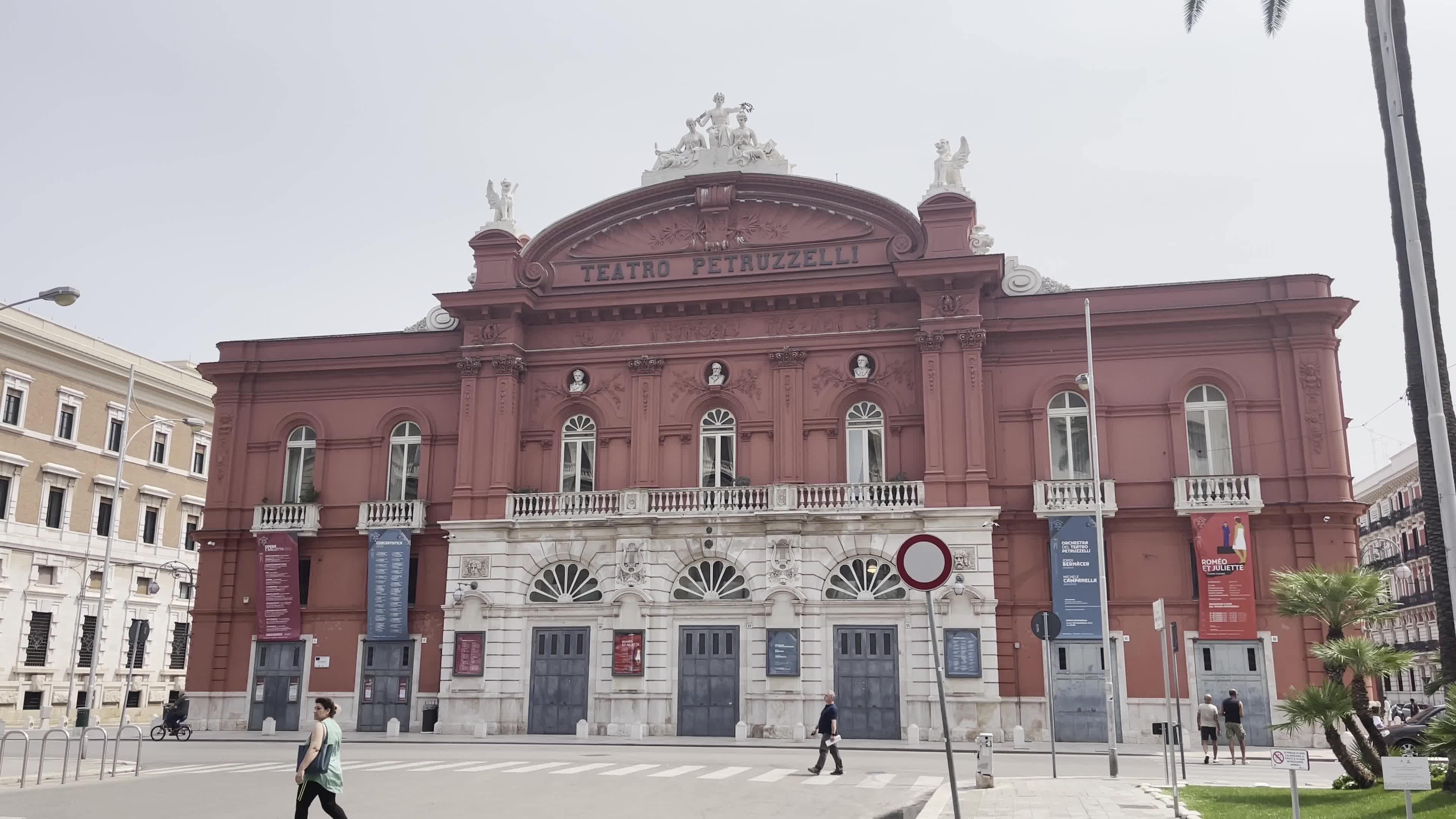 Teatro Petruzzelli In Bari, Italy