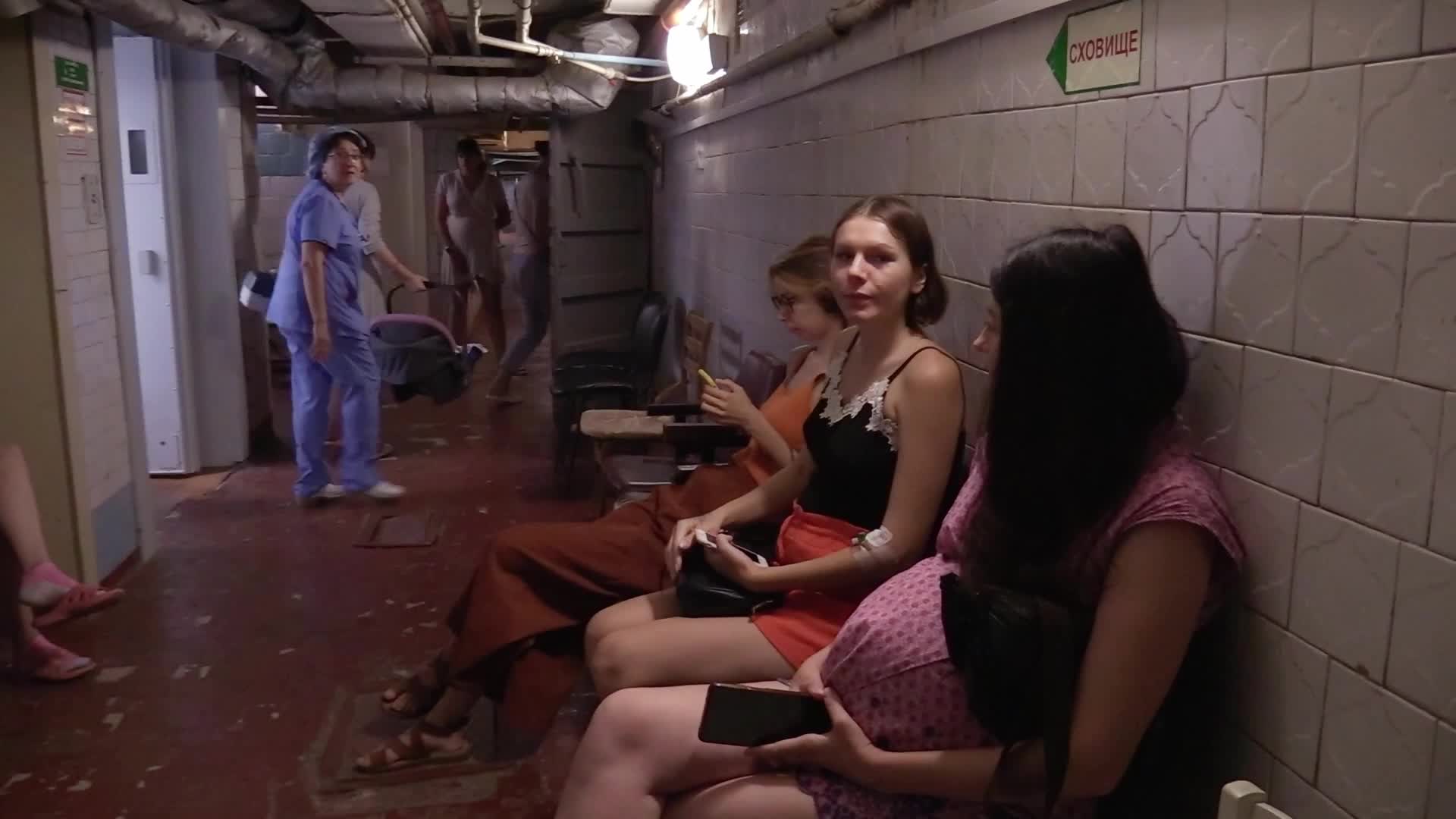 A maternity bomb shelter for newborns in Odesa, amid Russia's invasion of Ukraine