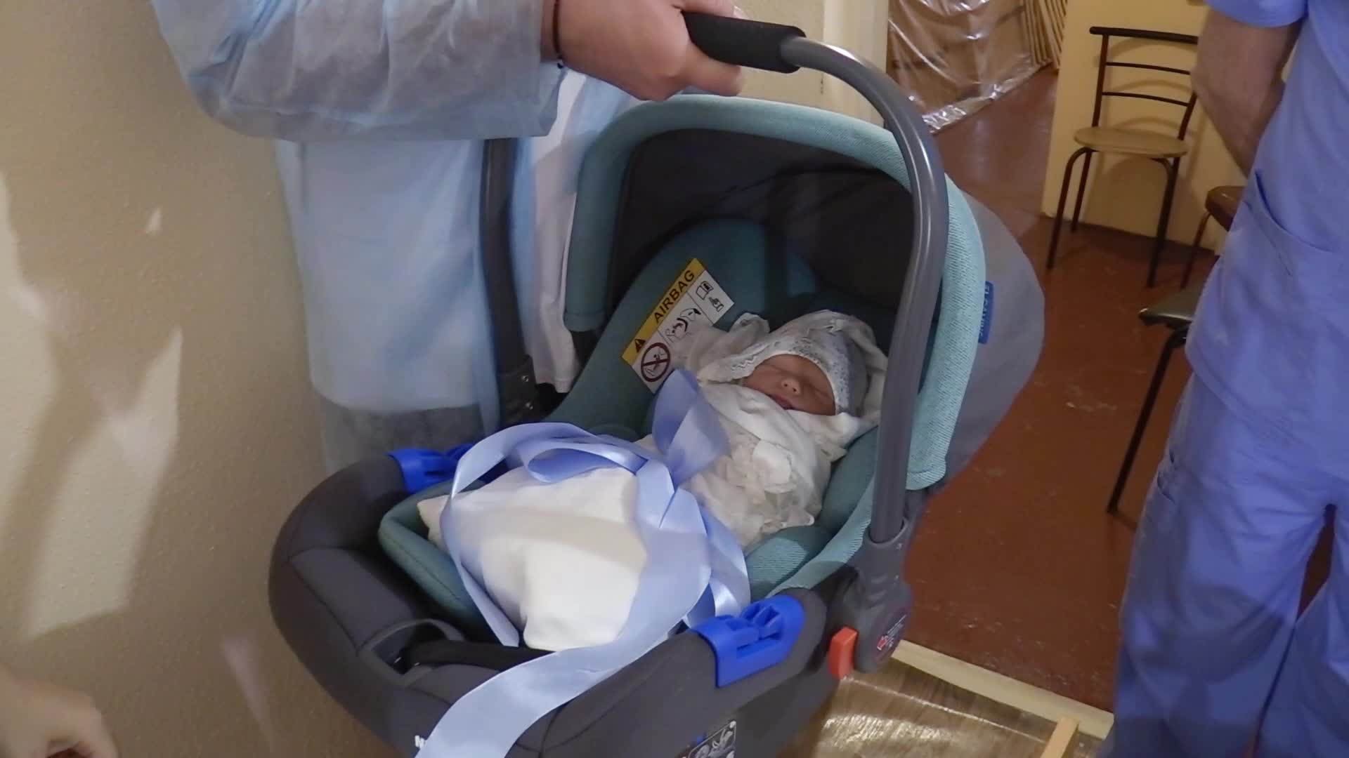 A maternity bomb shelter for newborns in Odesa, amid Russia's invasion of Ukraine