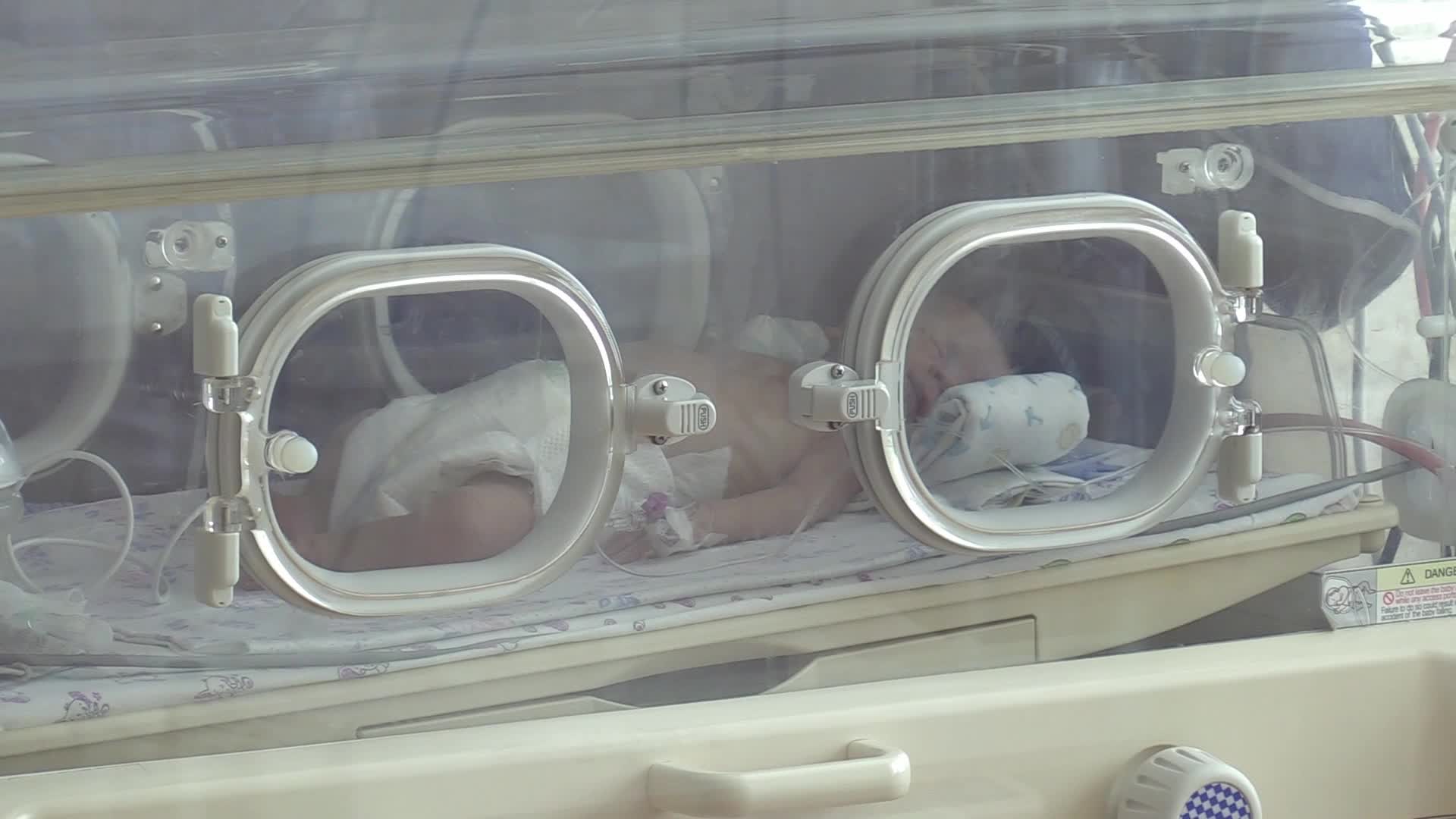 A maternity bomb shelter for newborns in Odesa, amid Russia's invasion of Ukraine