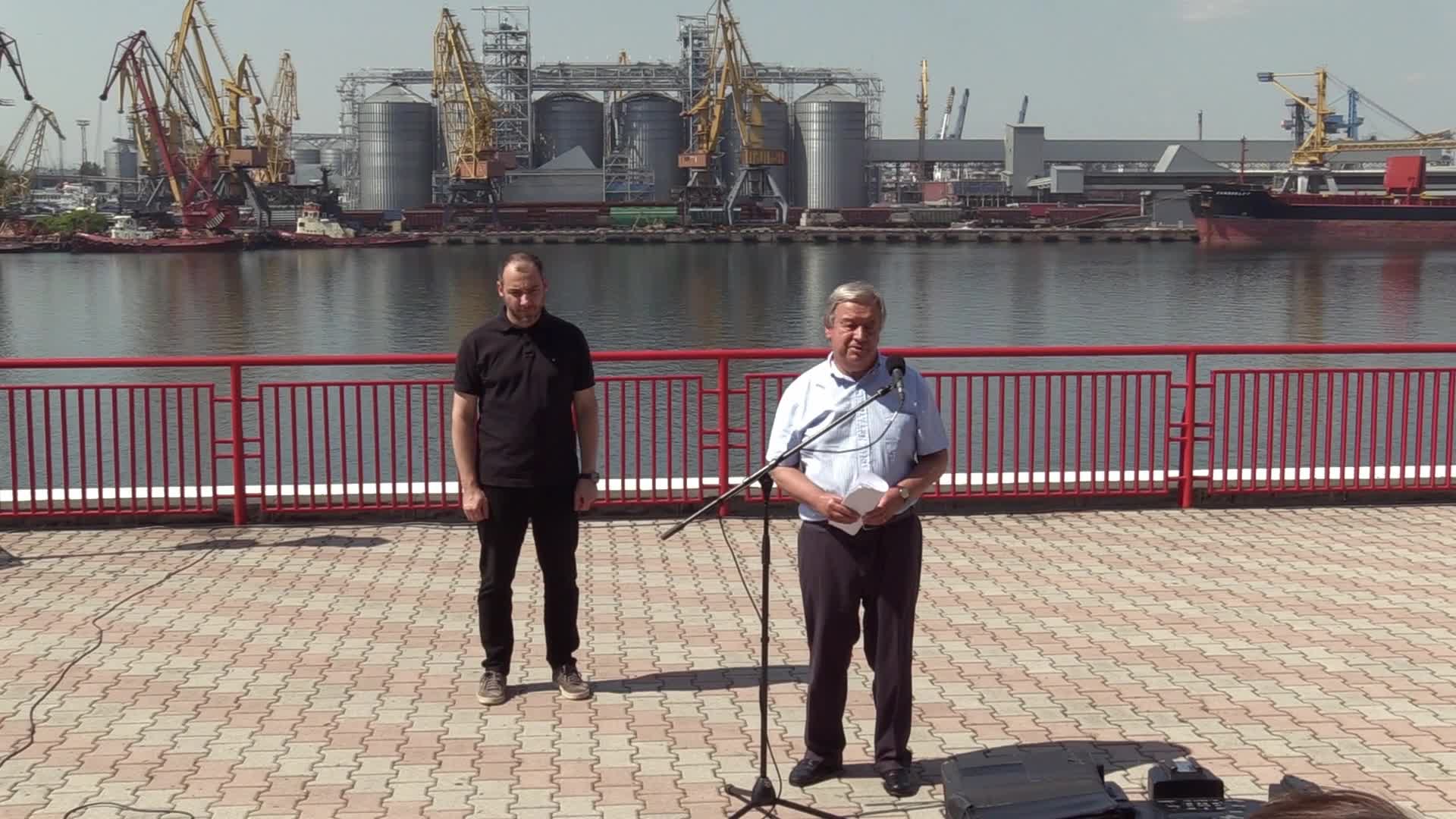 The UN Secretary-General Antonio Guterres visits Odesa, amid Russia's invasion of Ukraine