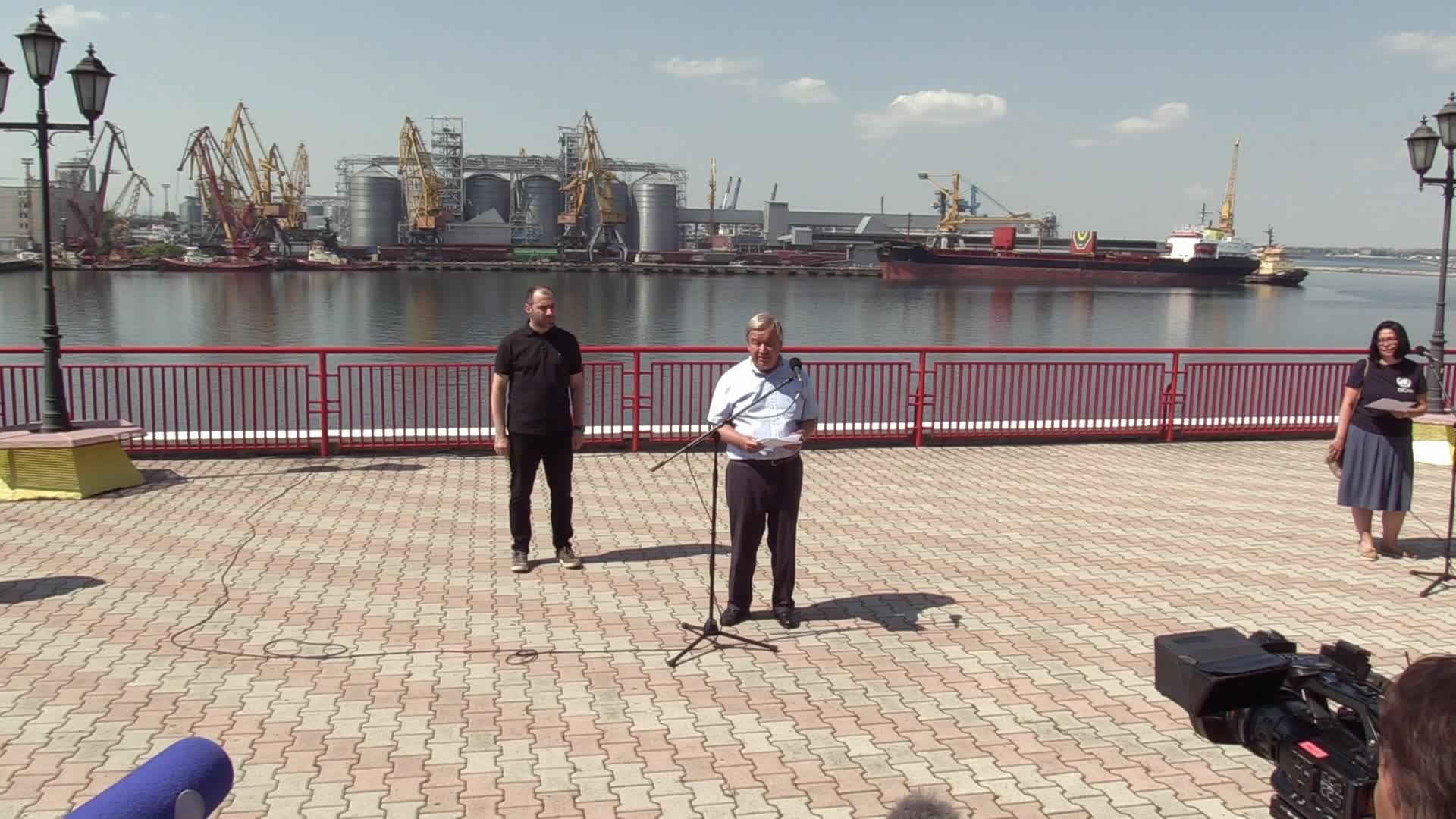The UN Secretary-General Antonio Guterres visits Odesa, amid Russia's invasion of Ukraine