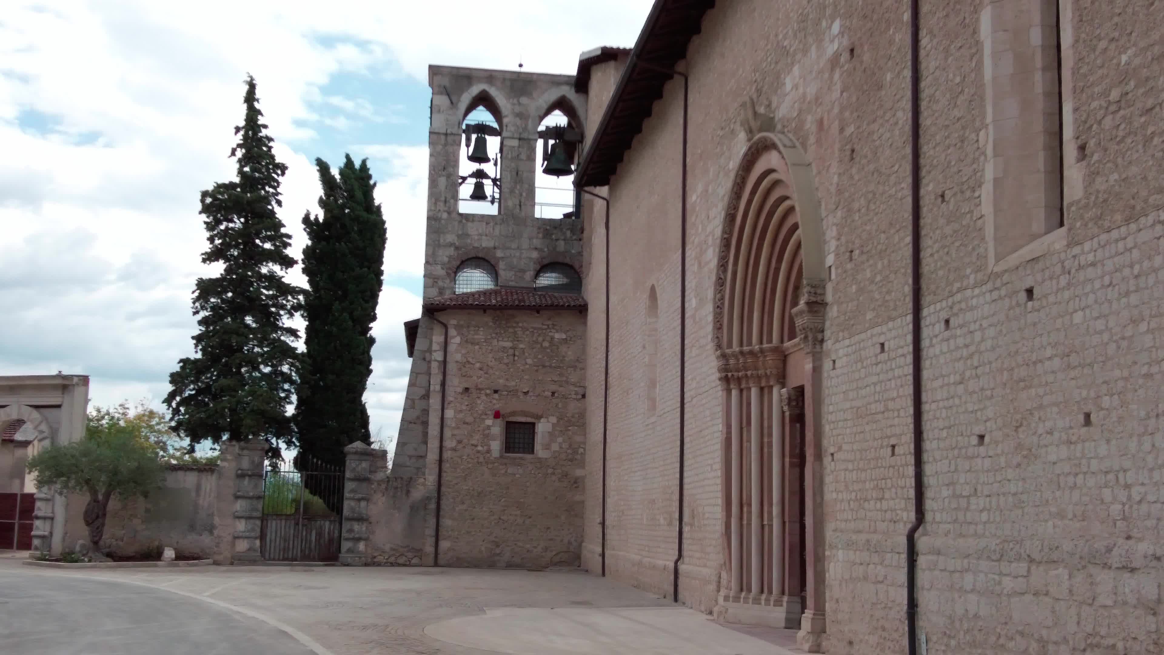 L'Aquila Prepares For Pope Francis' Visit Ahead Of The Celebration of Forgiveness (Perdonanza Celestiniana)
