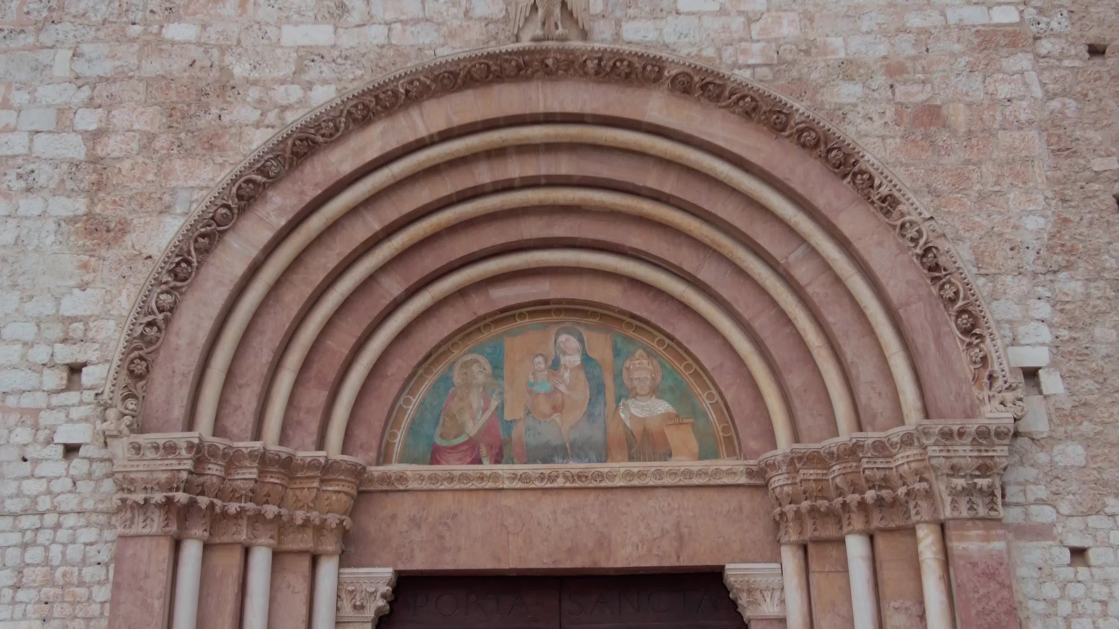 L'Aquila Prepares For Pope Francis' Visit Ahead Of The Celebration of Forgiveness (Perdonanza Celestiniana)