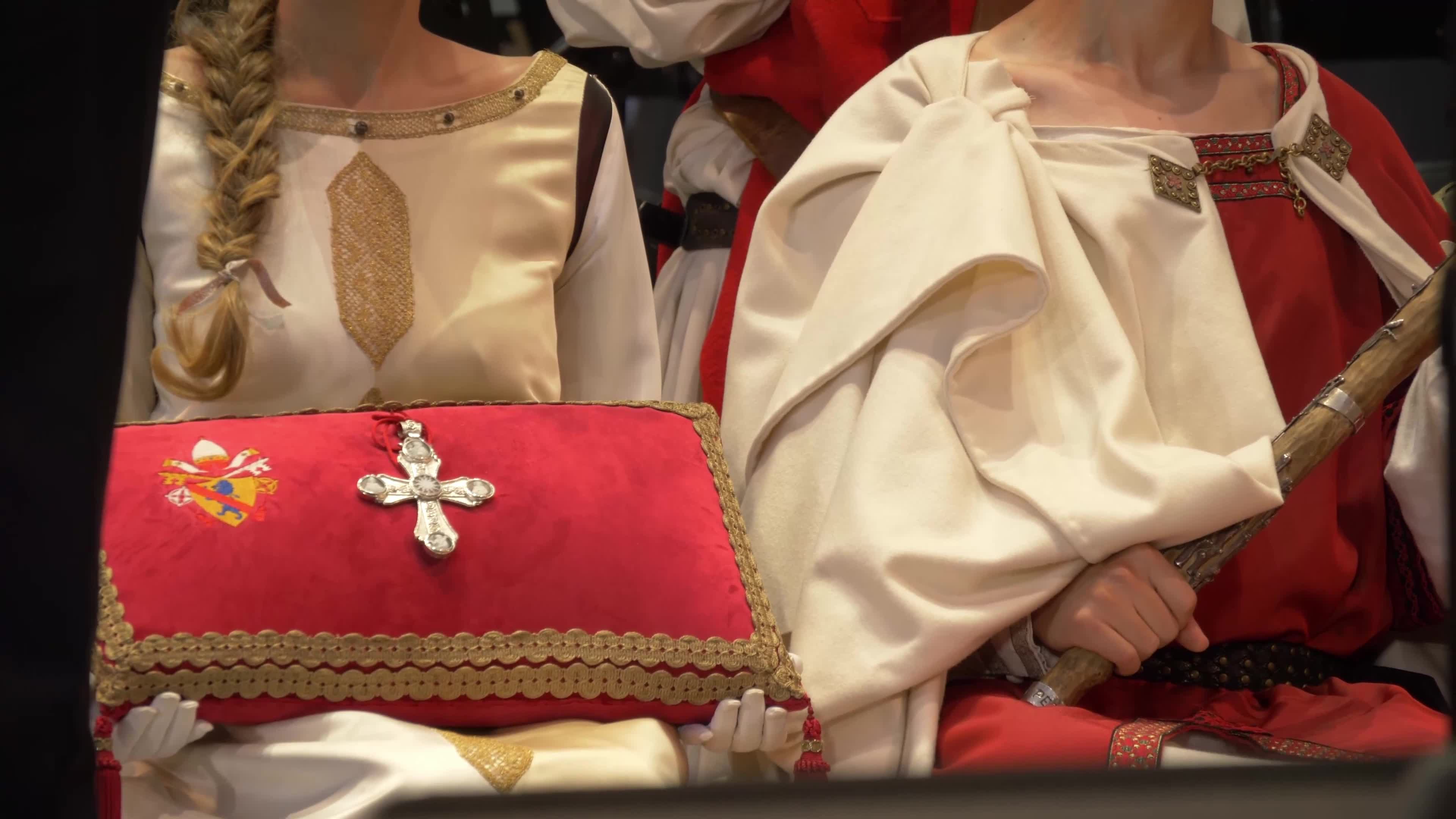 Corteo Della Bolla - 728th Celestinian Forgiveness CelebrationL'Aquila Prepares For Pope Francis' Visit Ahead Of The Celebration of Forgiveness (Perdonanza Celestiniana)