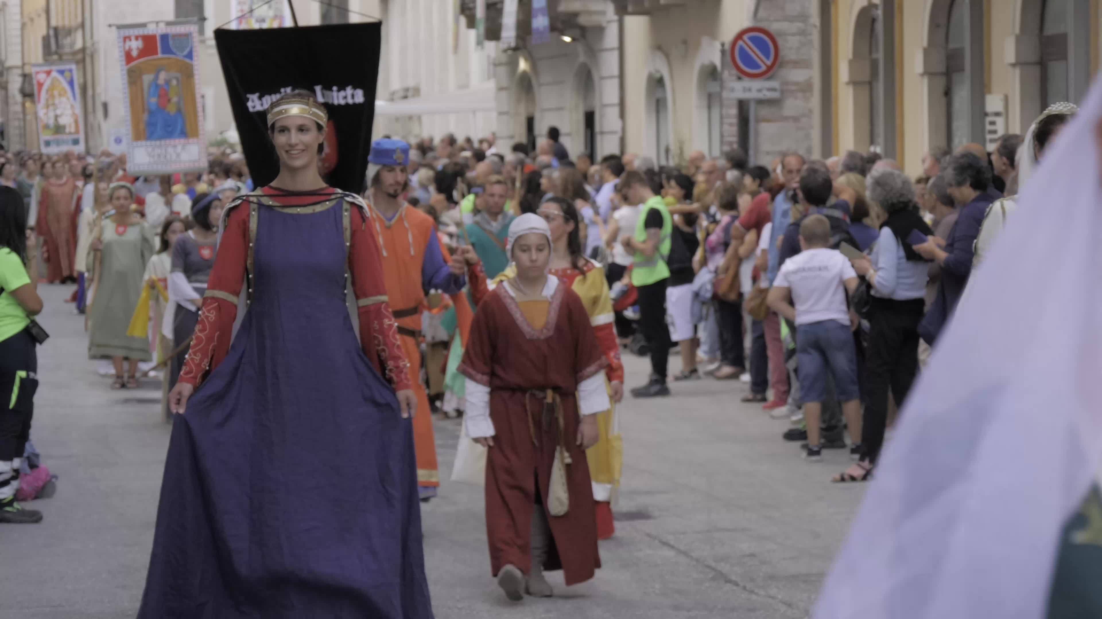 Corteo Della Bolla - 728th Celestinian Forgiveness CelebrationL'Aquila Prepares For Pope Francis' Visit Ahead Of The Celebration of Forgiveness (Perdonanza Celestiniana)