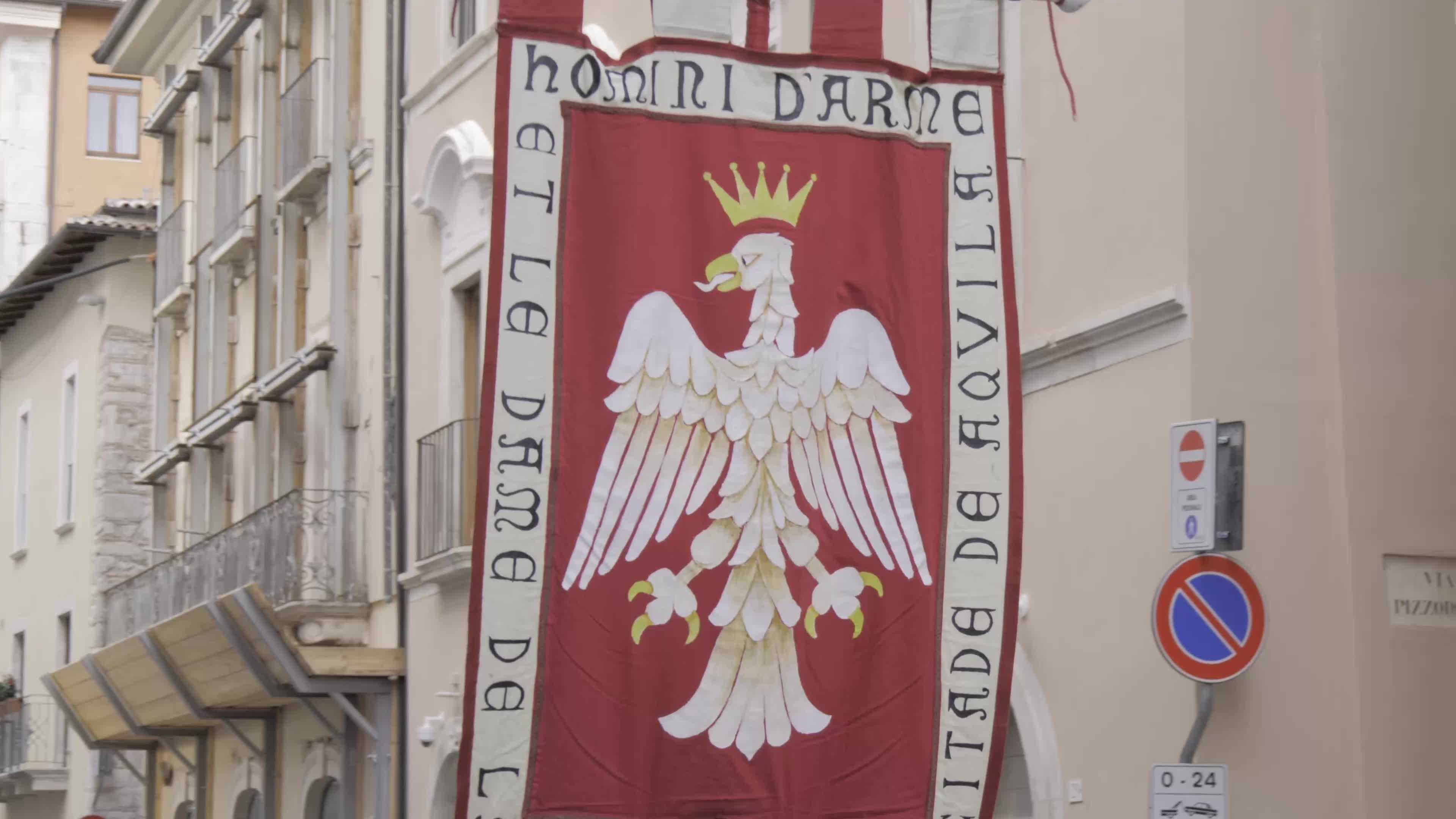 Corteo Della Bolla - 728th Celestinian Forgiveness CelebrationL'Aquila Prepares For Pope Francis' Visit Ahead Of The Celebration of Forgiveness (Perdonanza Celestiniana)