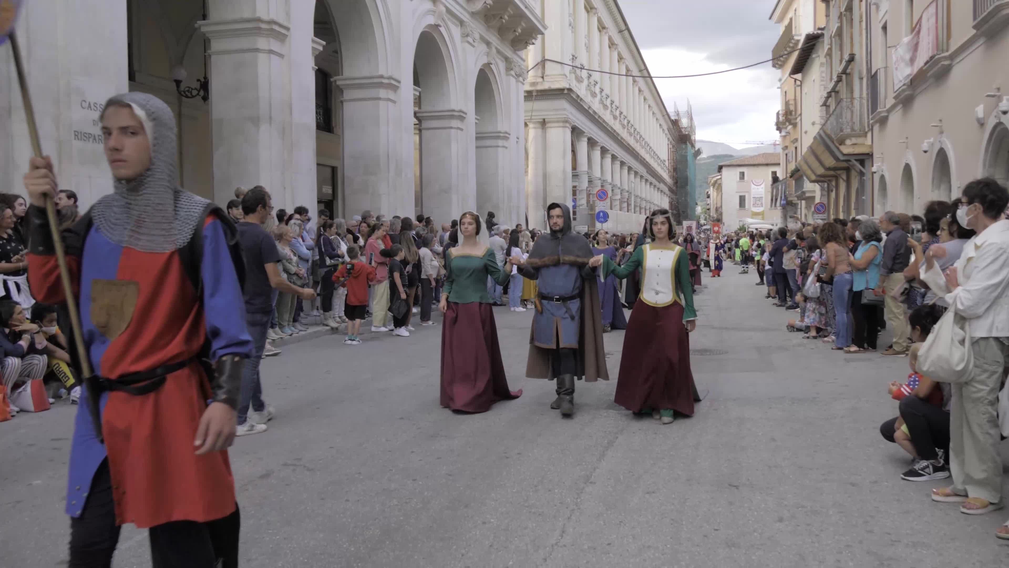 Corteo Della Bolla - 728th Celestinian Forgiveness CelebrationL'Aquila Prepares For Pope Francis' Visit Ahead Of The Celebration of Forgiveness (Perdonanza Celestiniana)