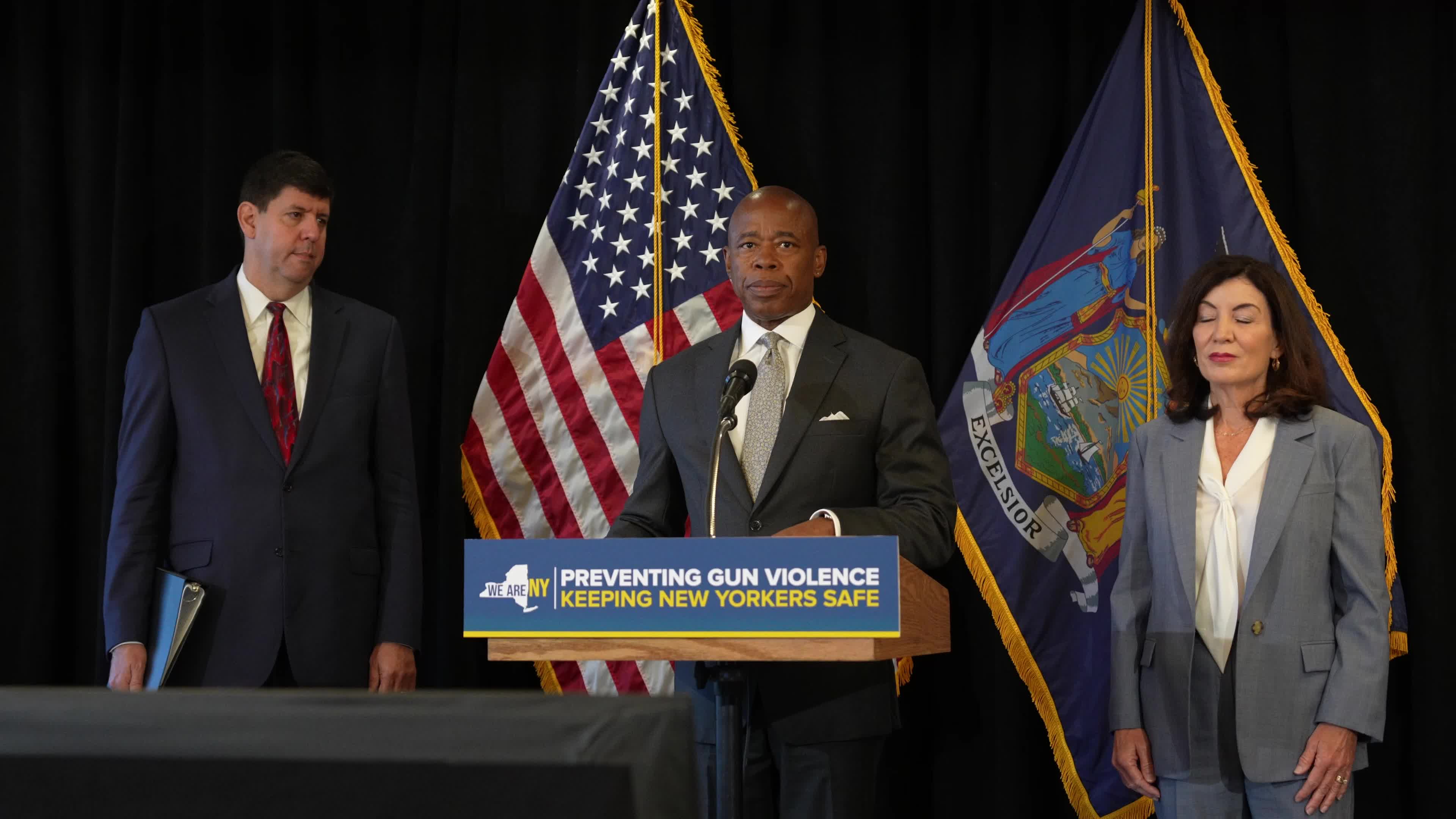 Interstate Gun Task Force Presser On Illegal Guns