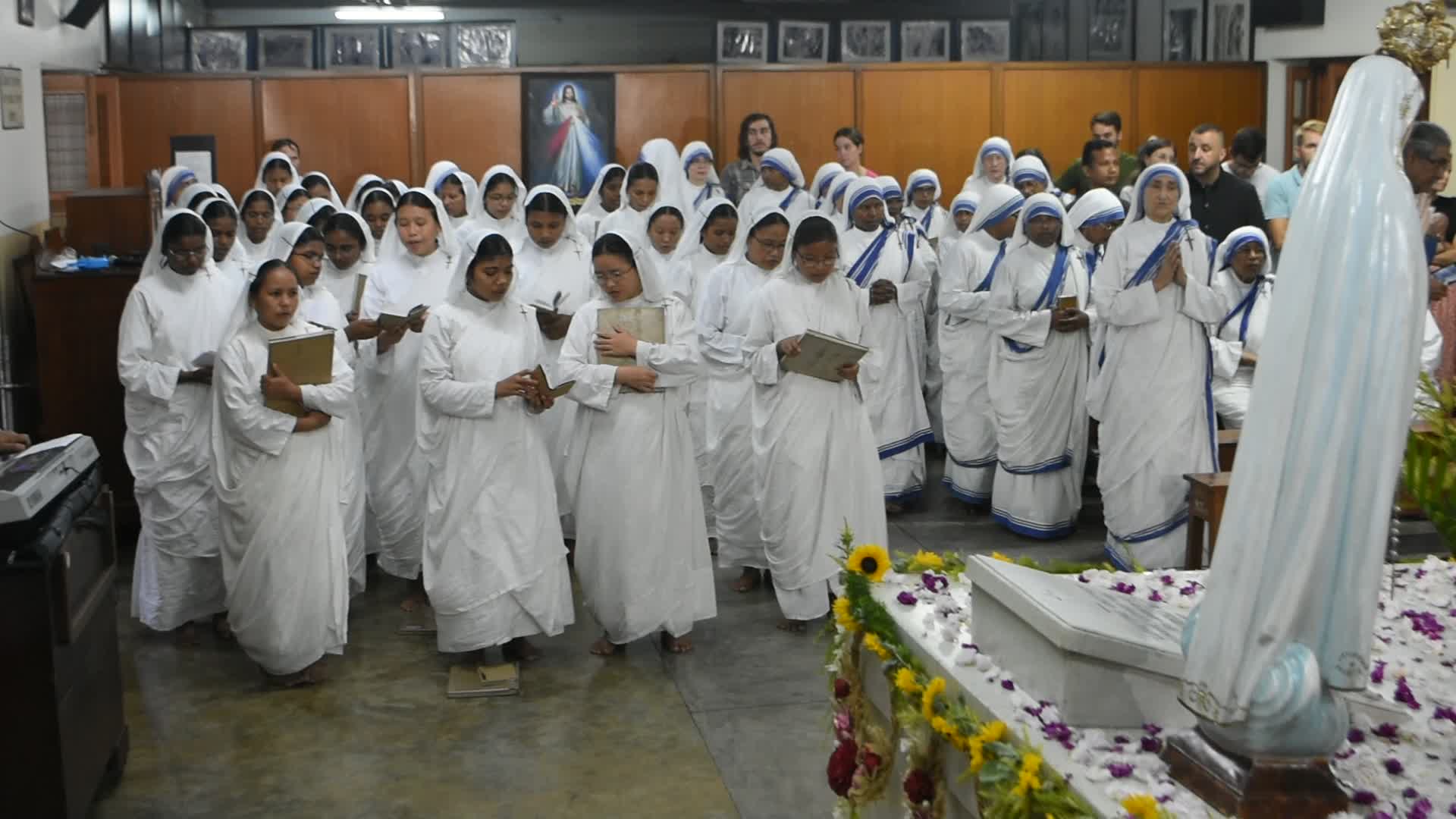 112th Birth Anniversary celebration of Saint Mother Teresa in Kolkata .