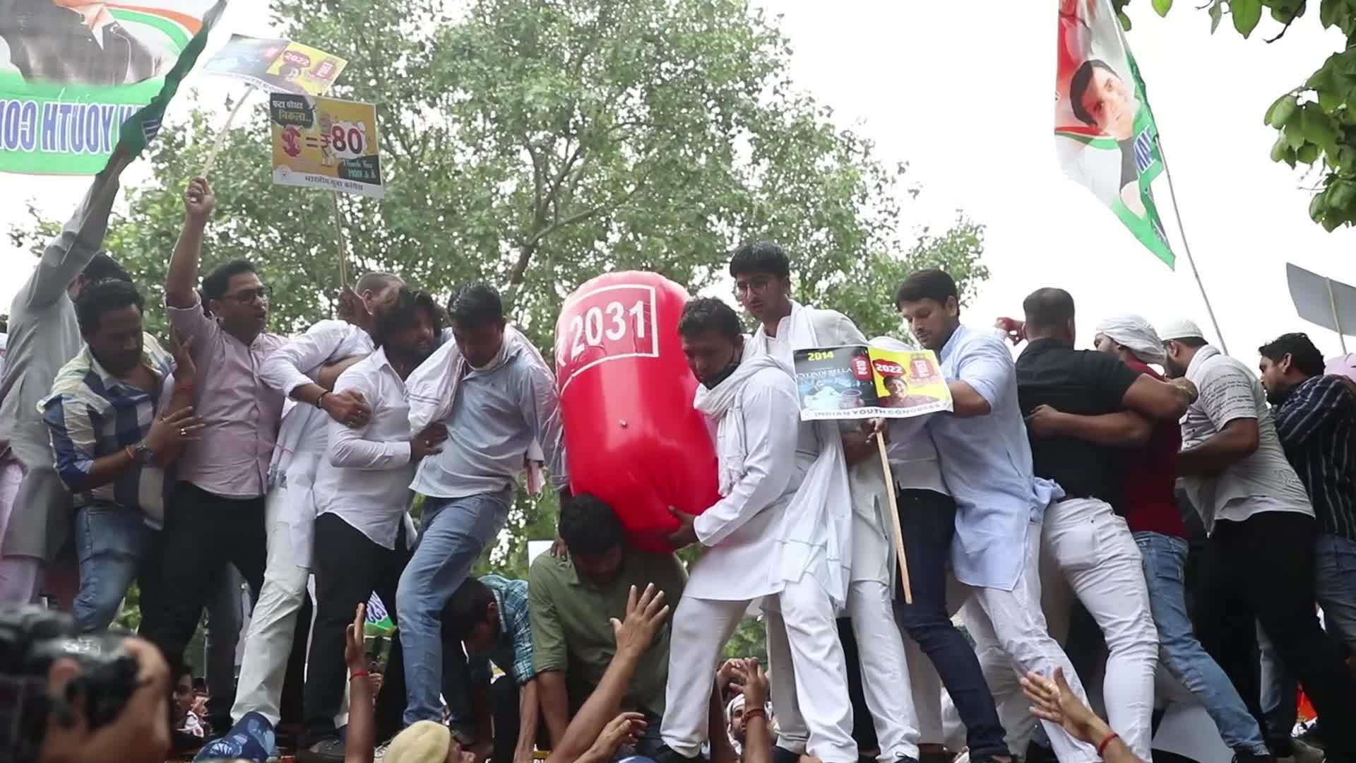 Protest against Inflation in India 