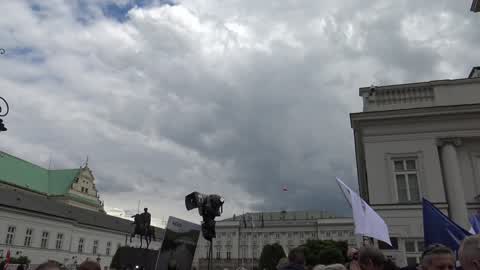 Demonstration For Disability Benefits In Warsaw