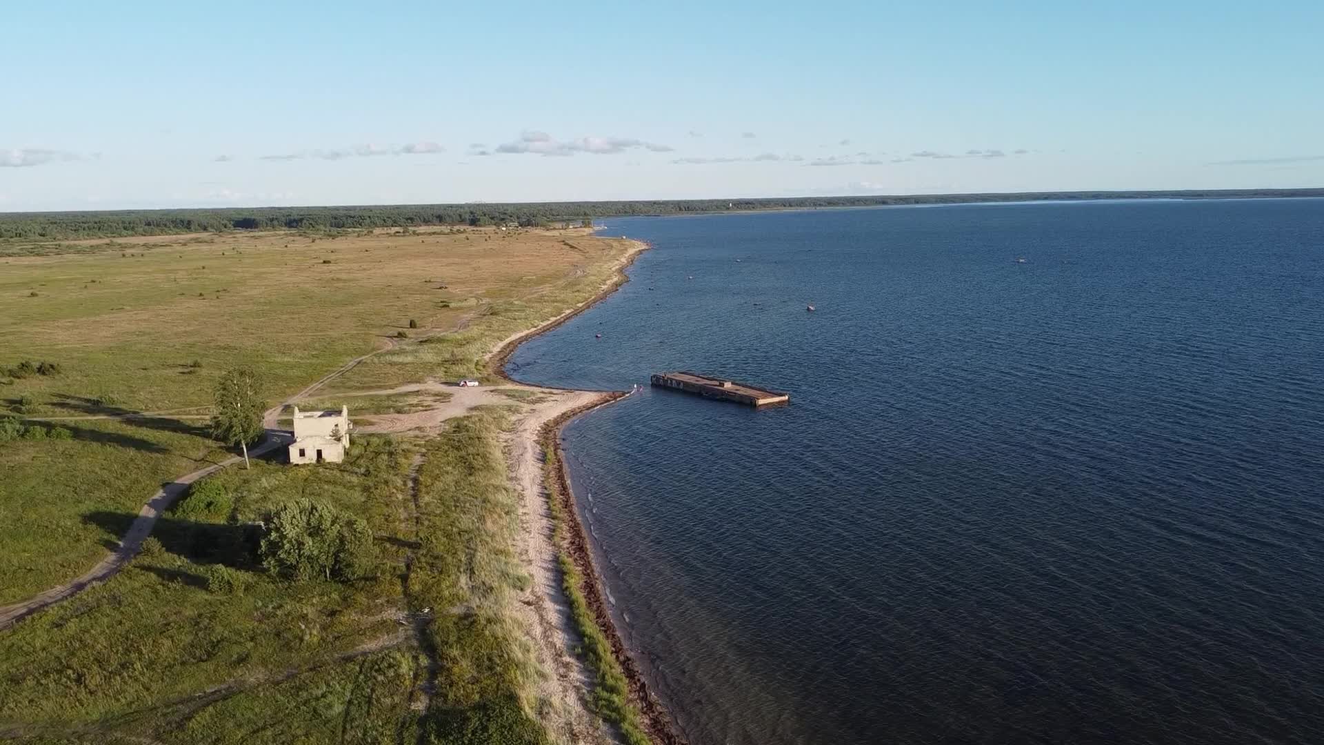 Baltic Sea Coast In Estonia