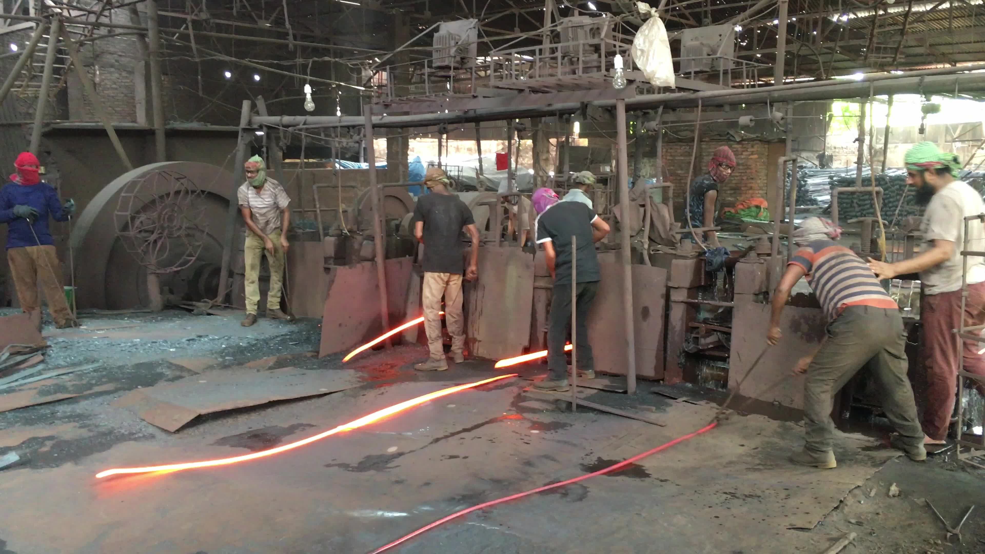 Metal Factory In Dhaka, Bangladesh