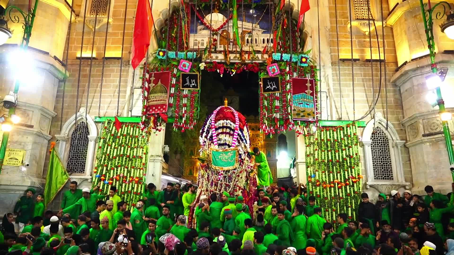  Tajia procession In Ajmer, India