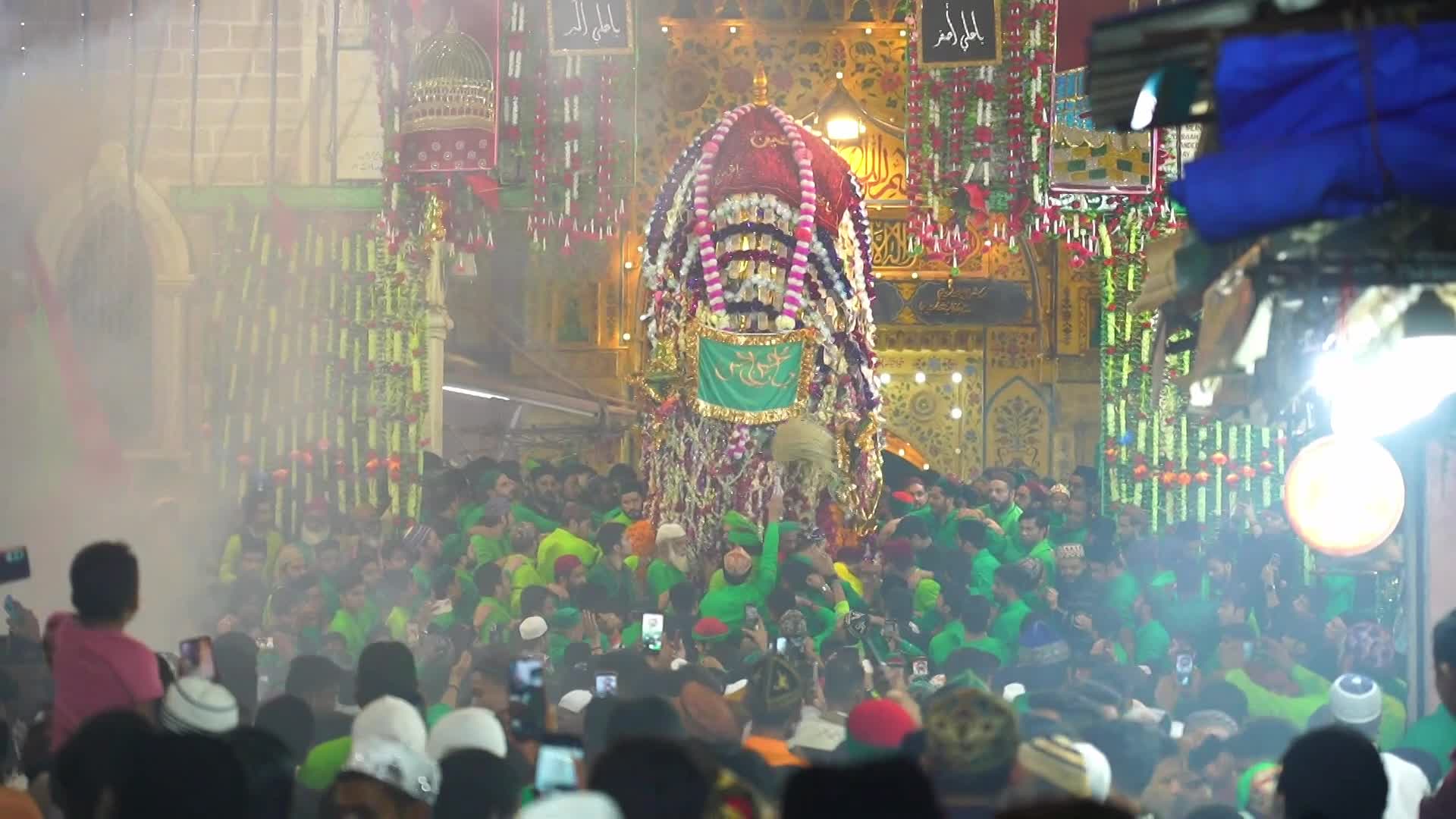  Tajia procession In Ajmer, India
