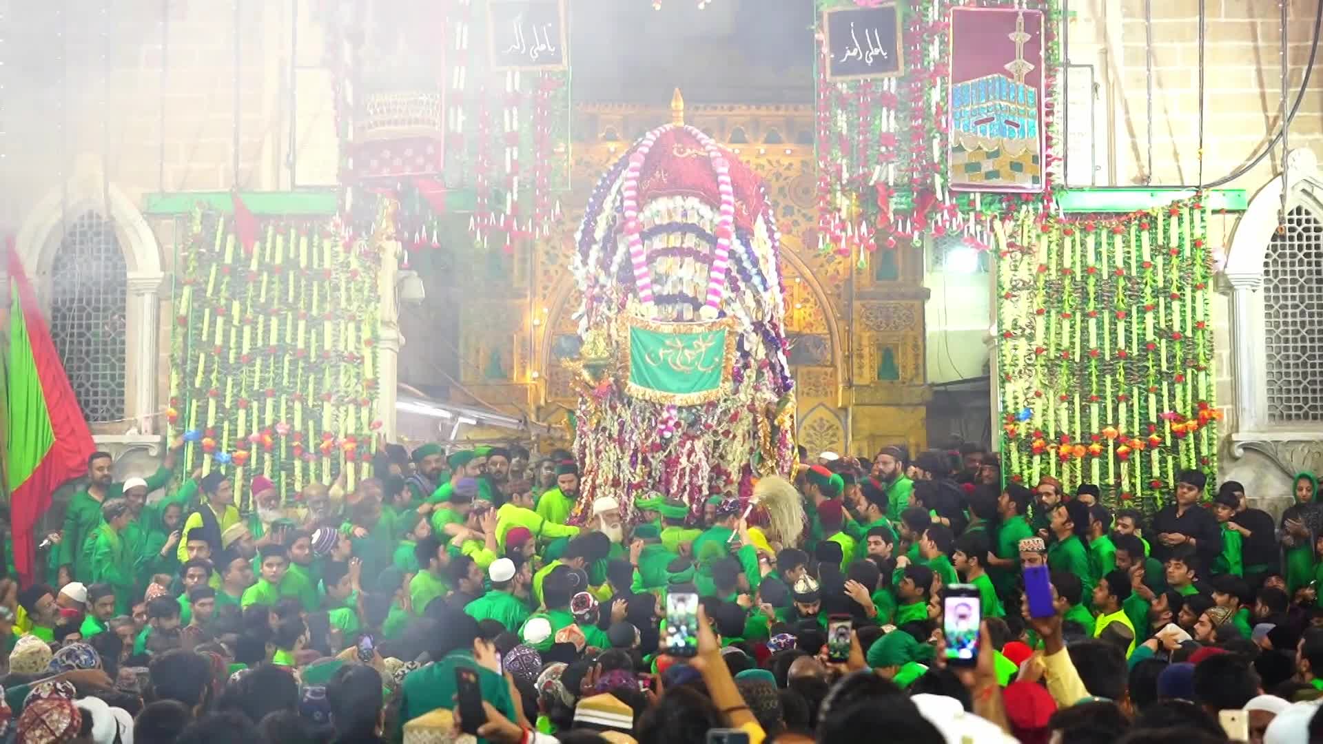  Tajia procession In Ajmer, India