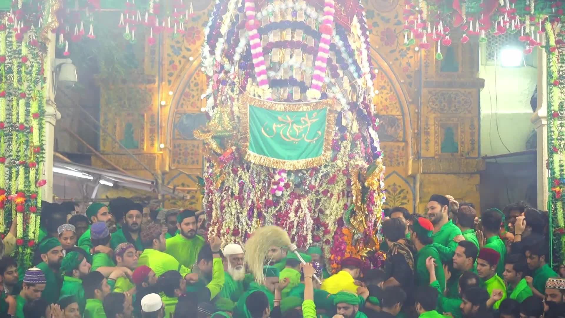  Tajia procession In Ajmer, India