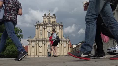 Extinction Rebellion organizes climate protest in Warsaw