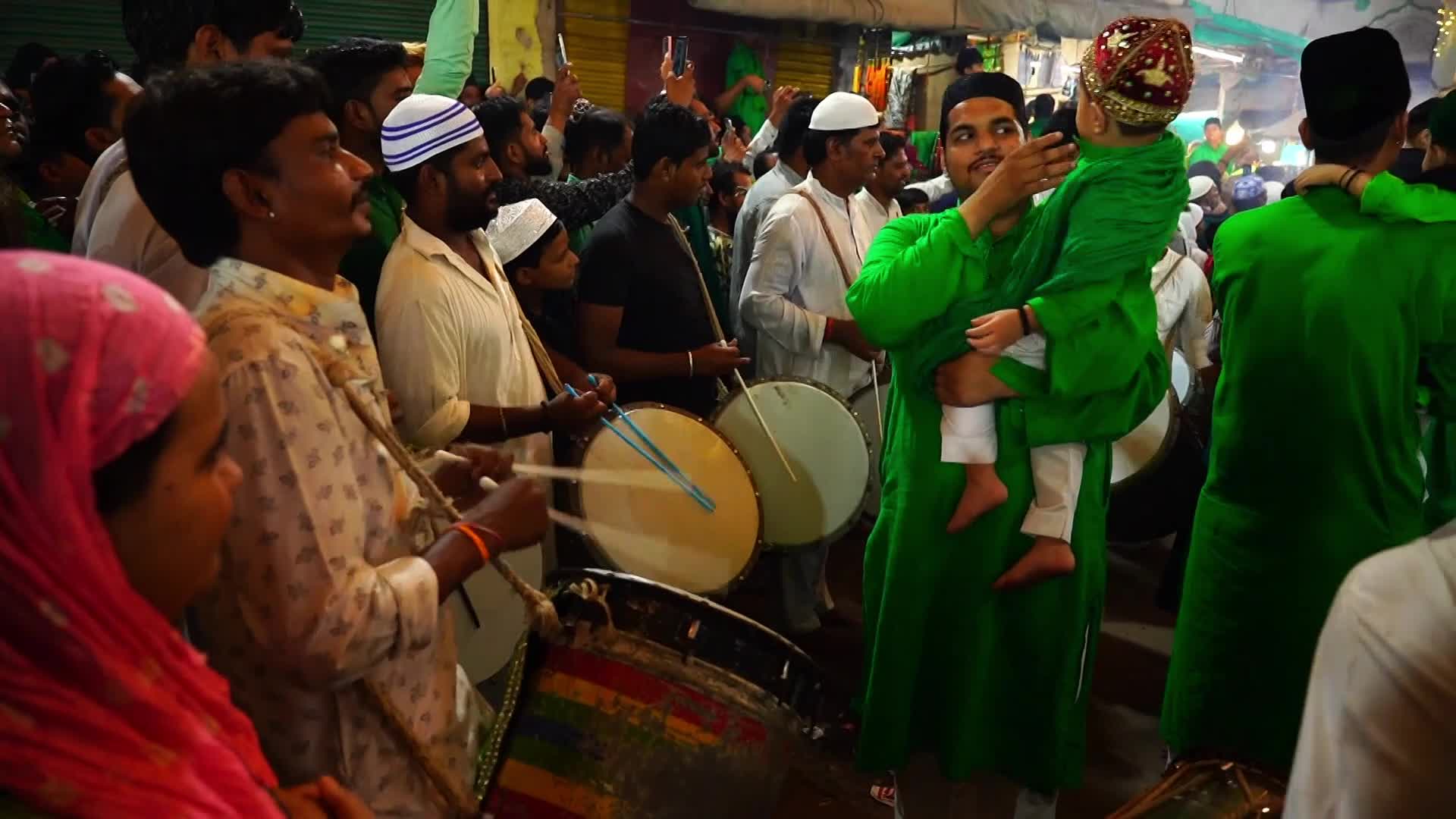  Tajia procession In Ajmer, India