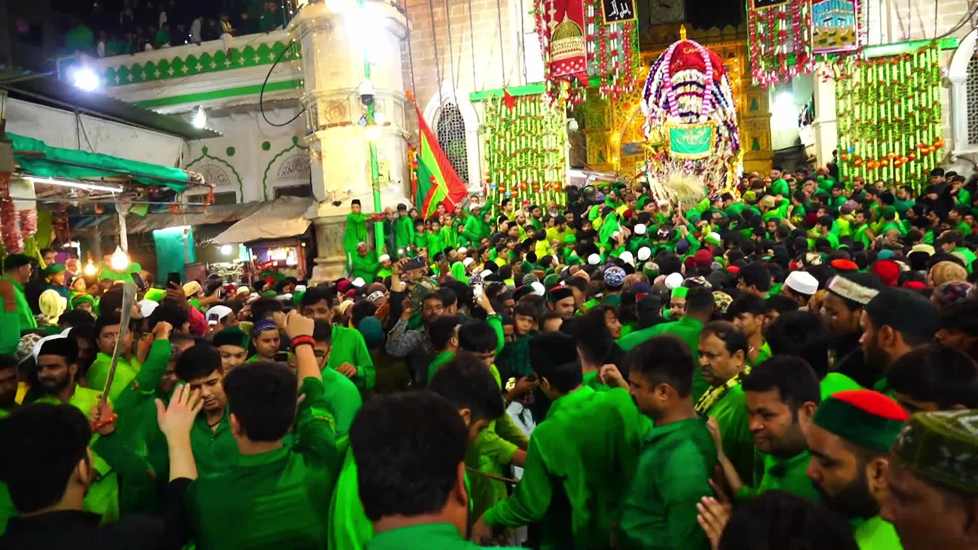  Tajia procession In Ajmer, India