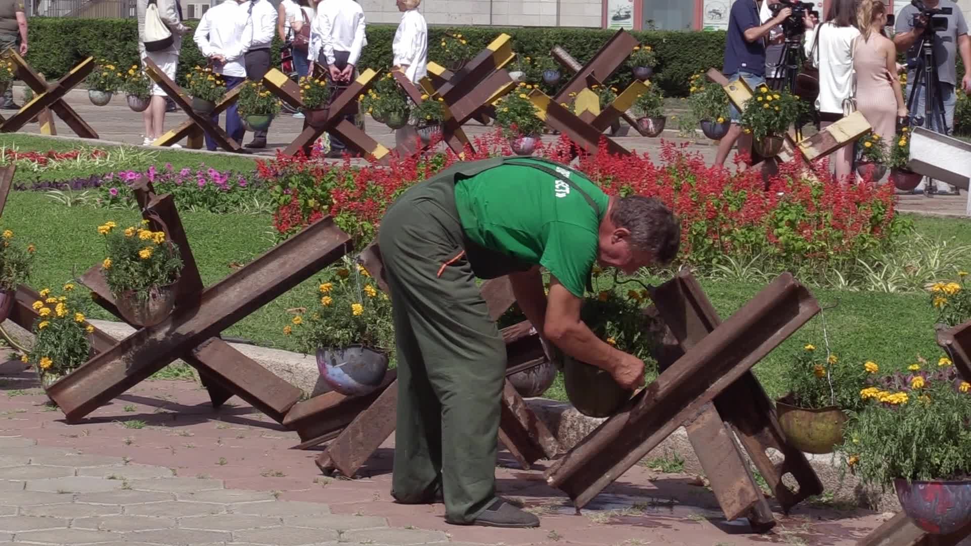 Art object in memory of the children who died in Ukraine since the beginning of the war has opened in Odesa, amid Russia's invasion of Ukraine
