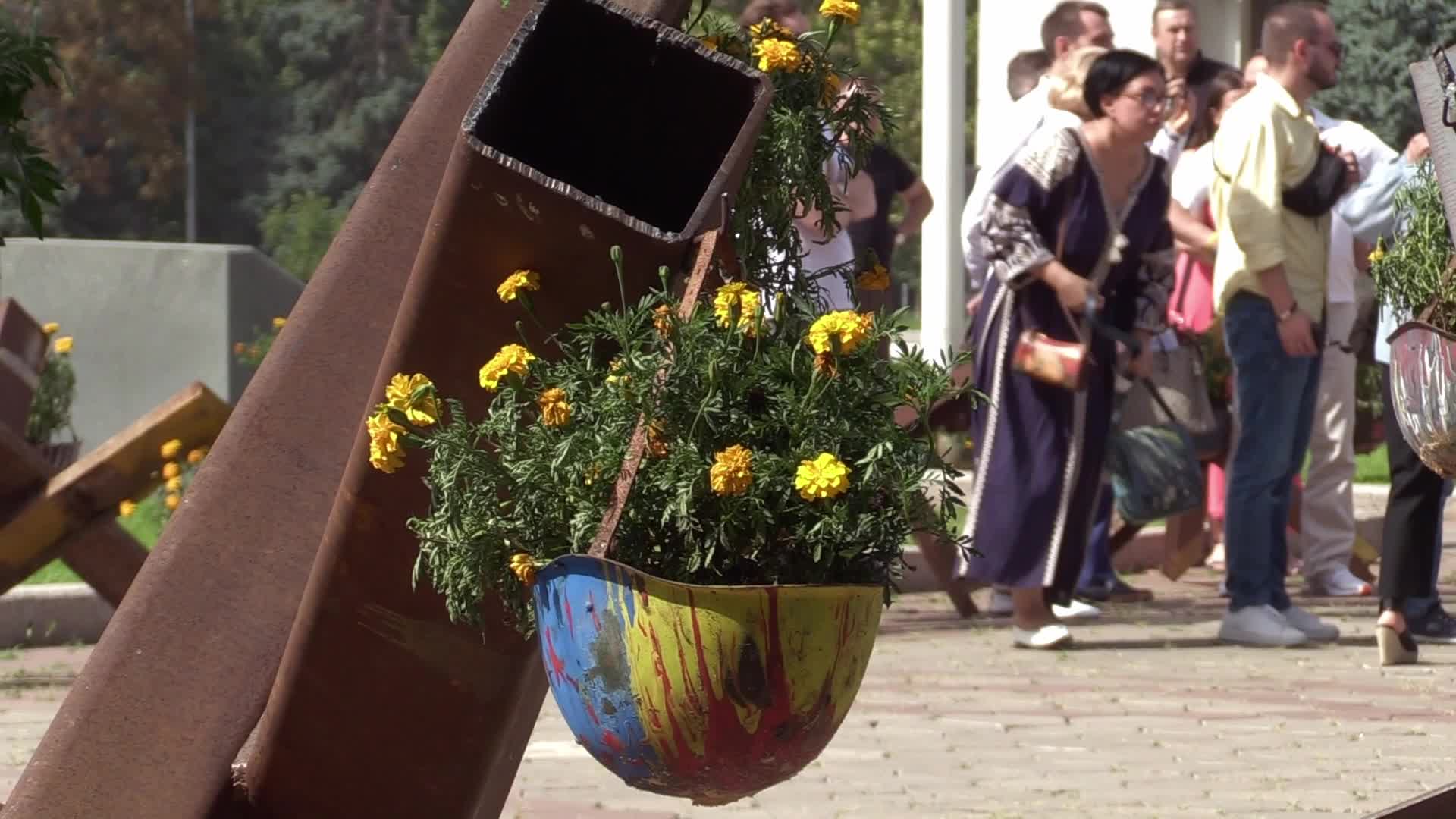 Art object in memory of the children who died in Ukraine since the beginning of the war has opened in Odesa, amid Russia's invasion of Ukraine