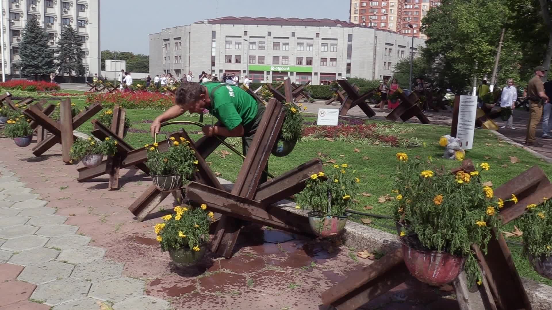 Art object in memory of the children who died in Ukraine since the beginning of the war has opened in Odesa, amid Russia's invasion of Ukraine