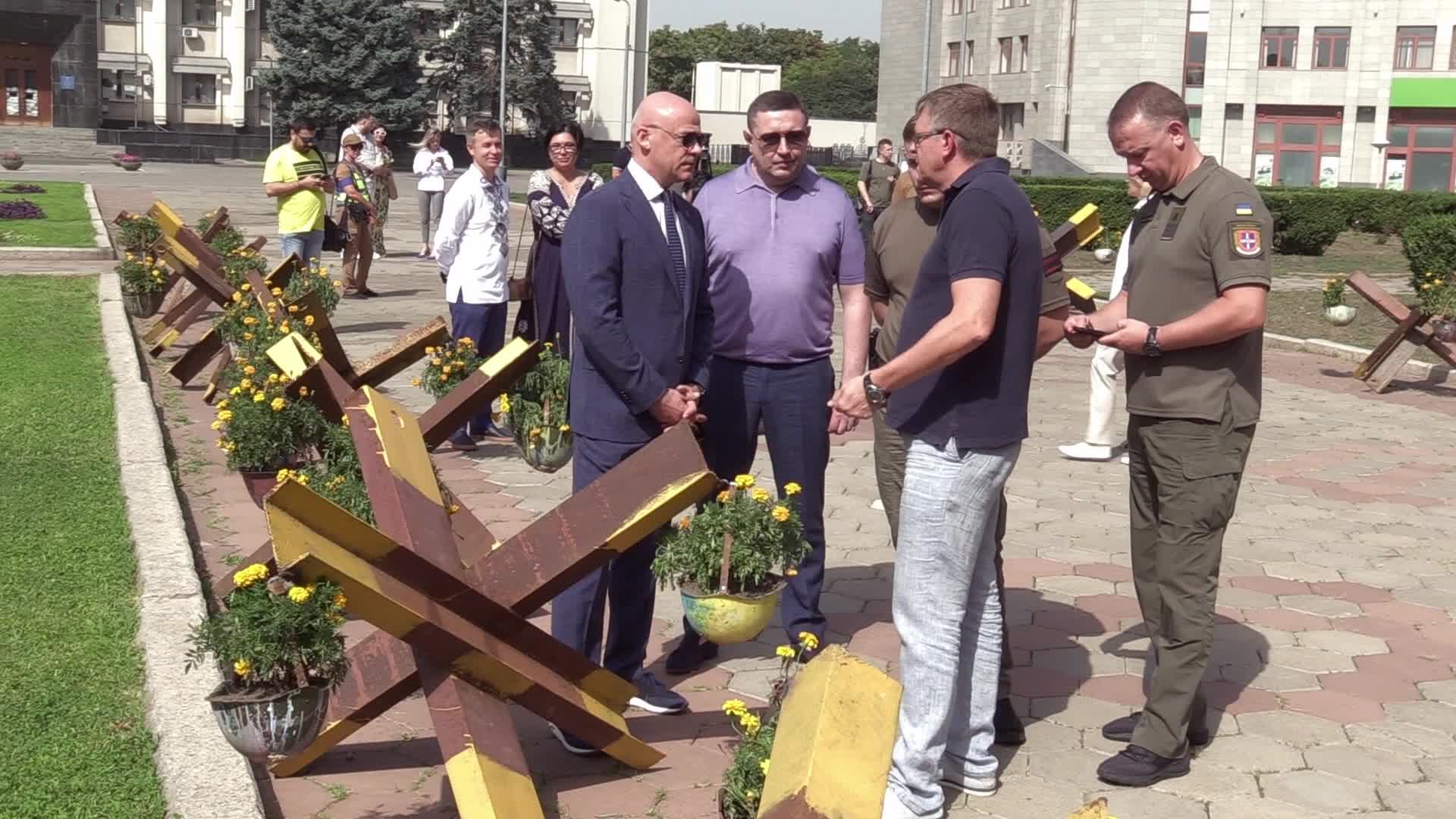 Art object in memory of the children who died in Ukraine since the beginning of the war has opened in Odesa, amid Russia's invasion of Ukraine
