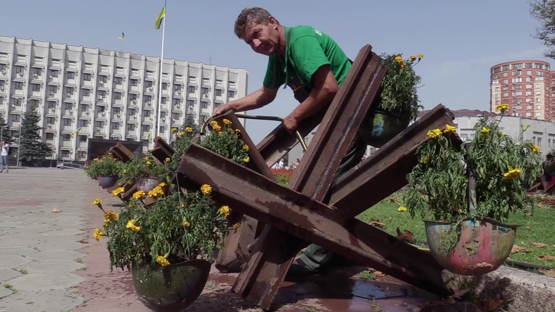 Art object in memory of the children who died in Ukraine since the beginning of the war has opened in Odesa, amid Russia's invasion of Ukraine