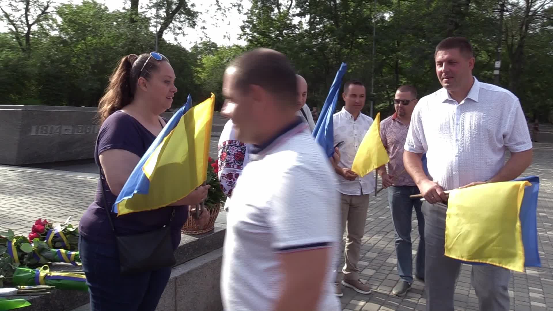 The Independence Day of Ukraine in Odesa, amid Russia's invasion of Ukraine