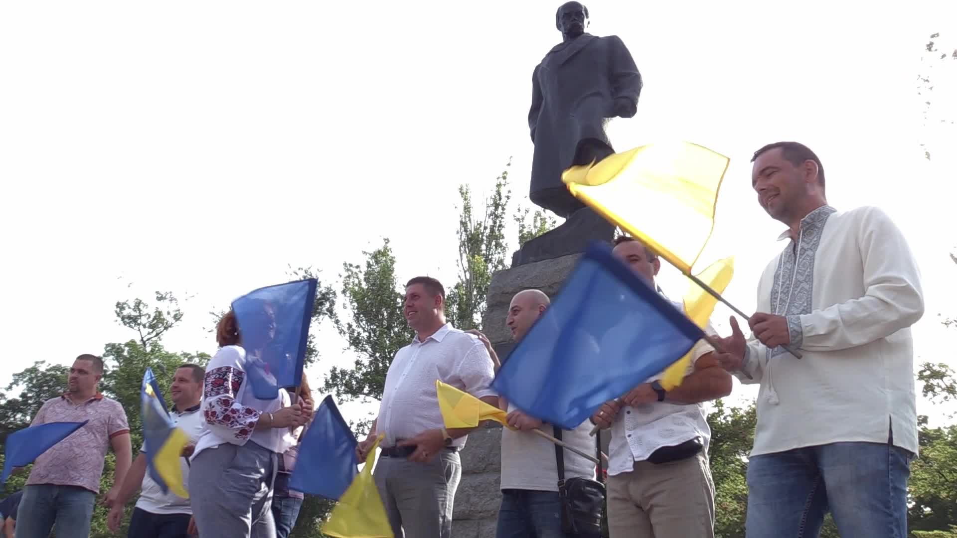 The Independence Day of Ukraine in Odesa, amid Russia's invasion of Ukraine