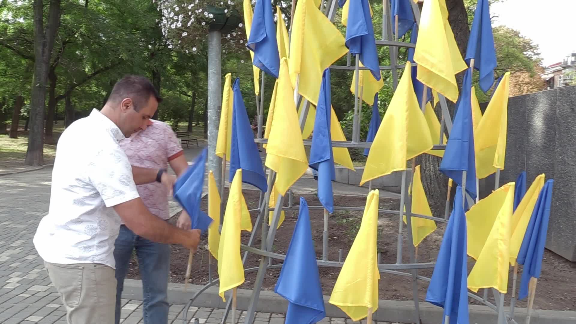 The Independence Day of Ukraine in Odesa, amid Russia's invasion of Ukraine