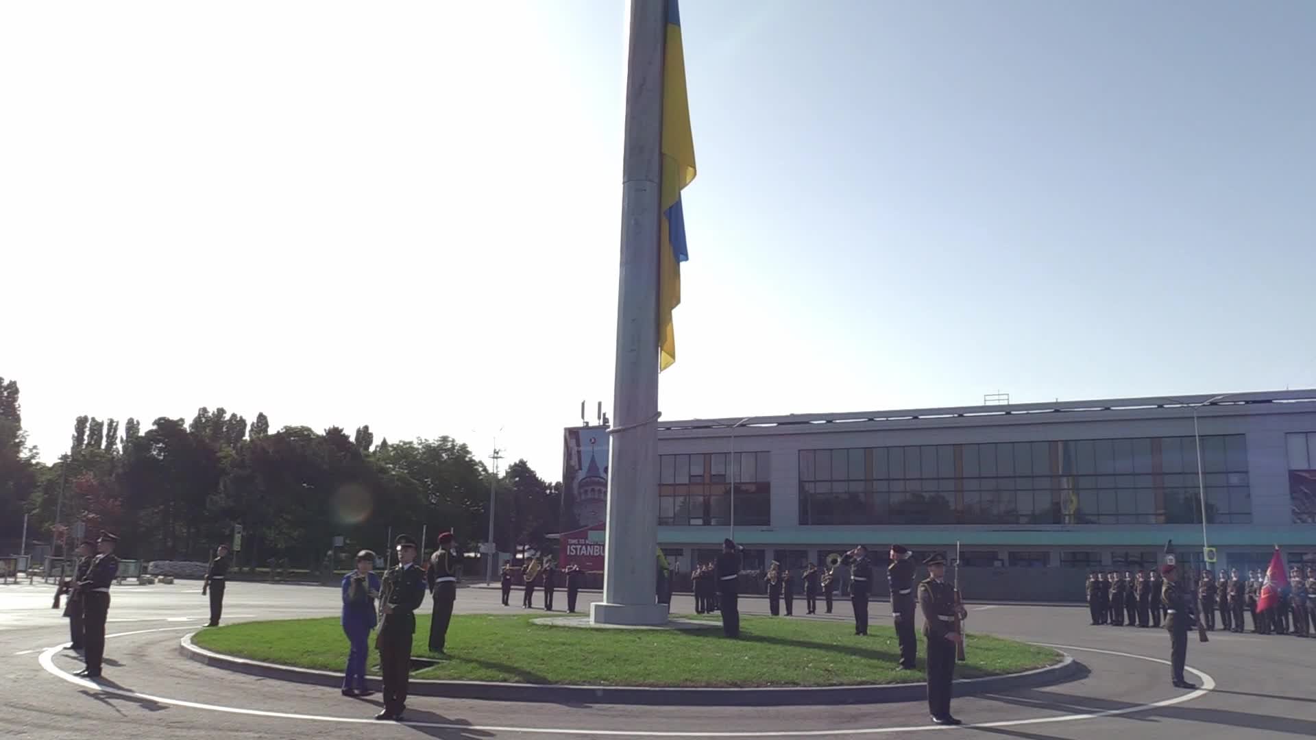 The National Flag of Ukraine Day in Odesa, amid Russia's invasion of Ukraine