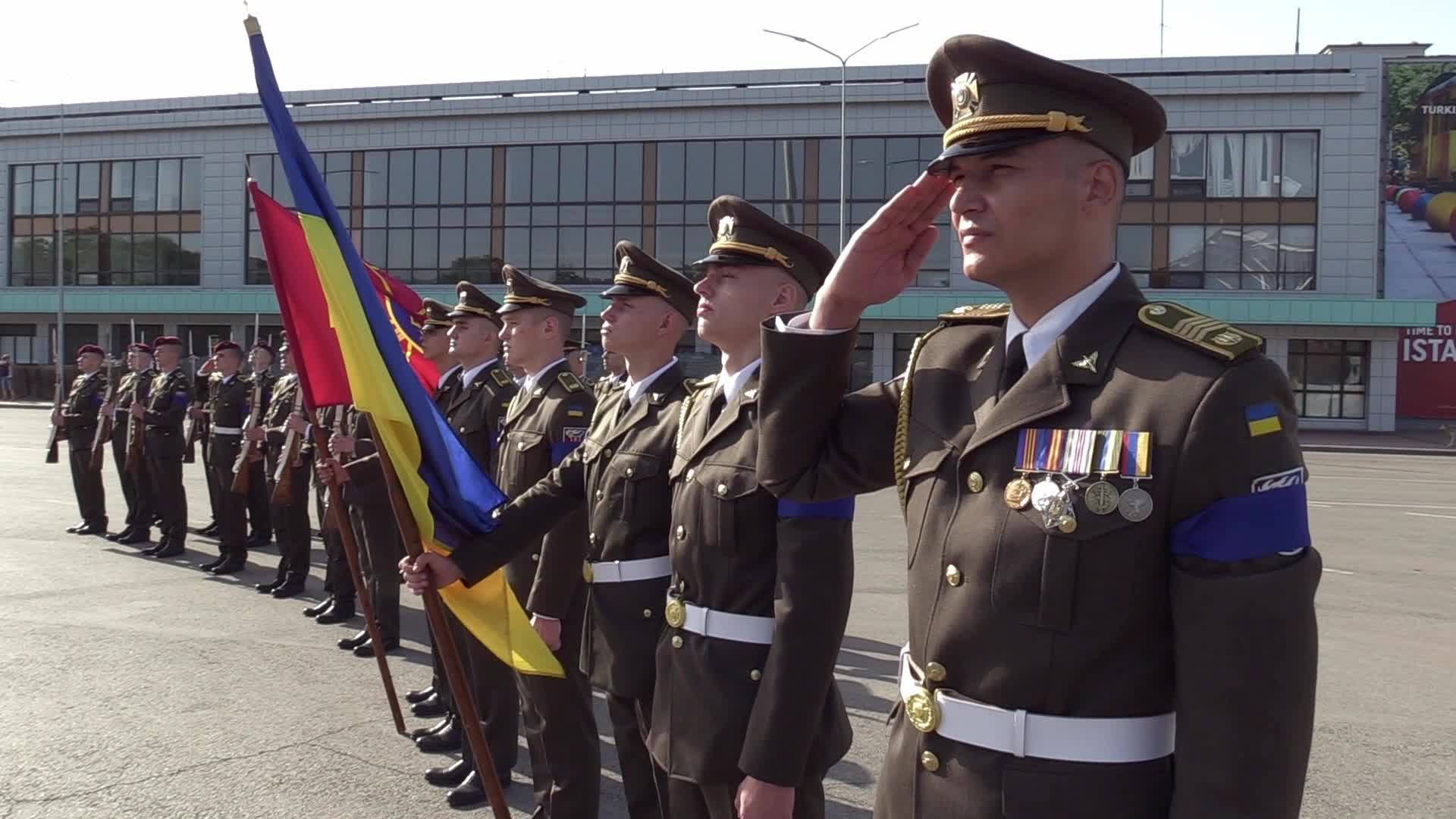 The National Flag of Ukraine Day in Odesa, amid Russia's invasion of Ukraine