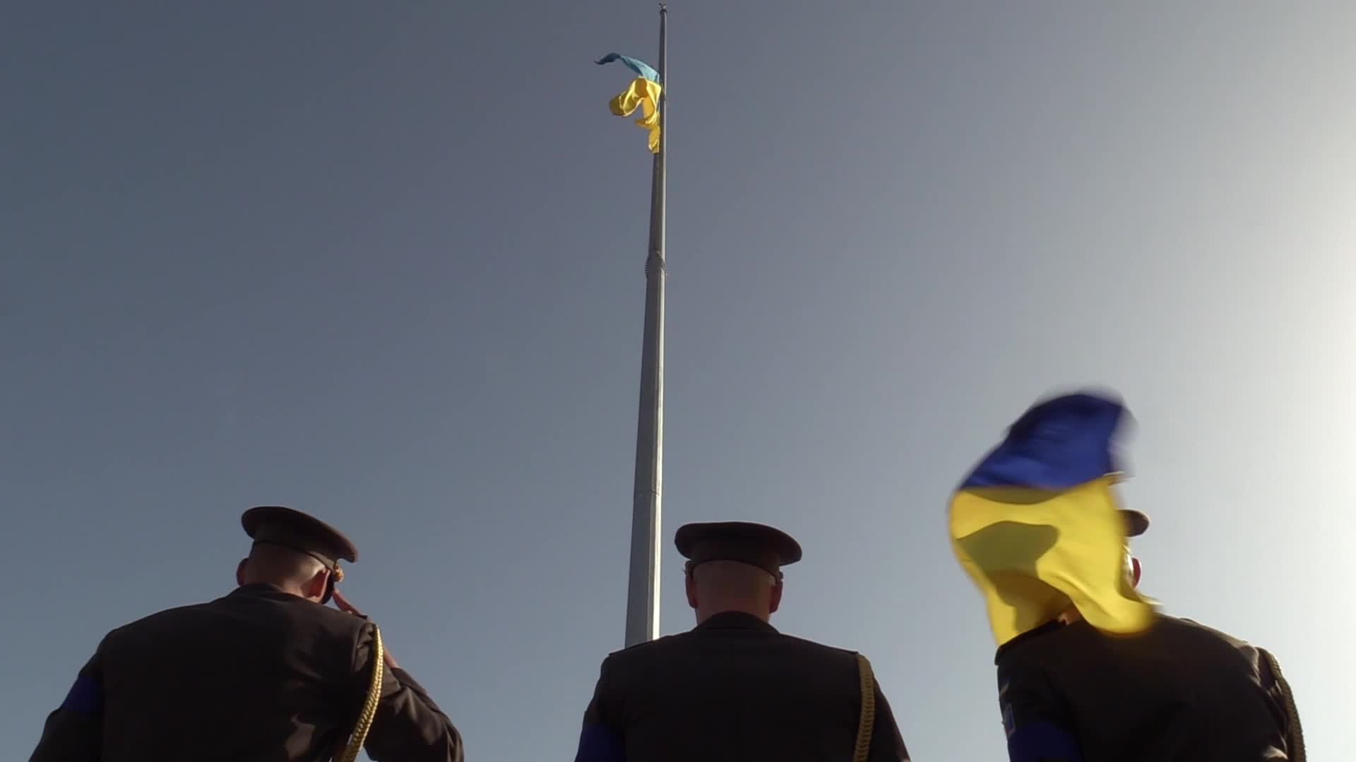 The National Flag of Ukraine Day in Odesa, amid Russia's invasion of Ukraine